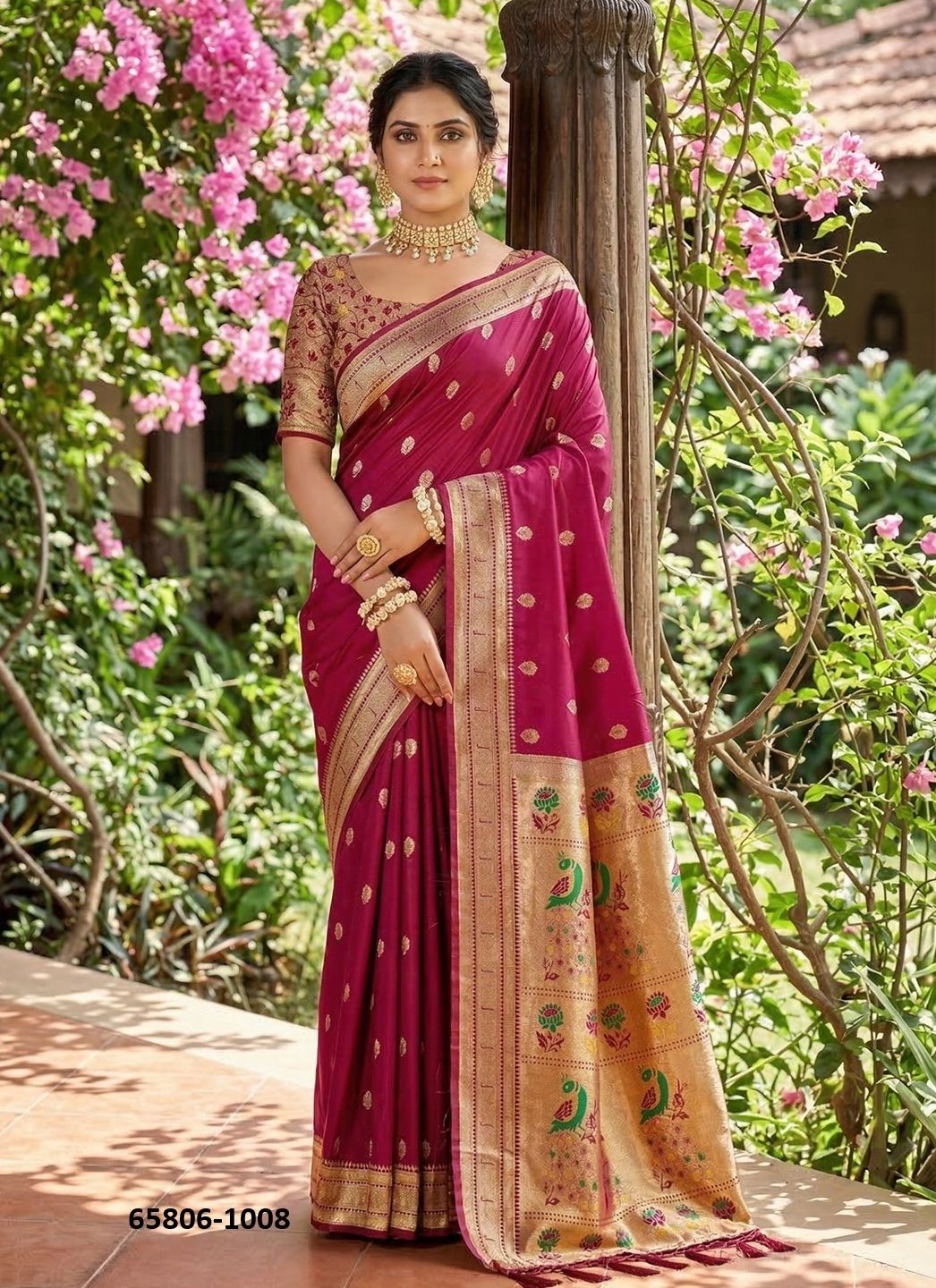 PARAMPARA SILK - Catalog # 65806 (Set of 8 Sarees) PARAMPARA SILK - Catalog # 65806 (Set of 8 Sarees)