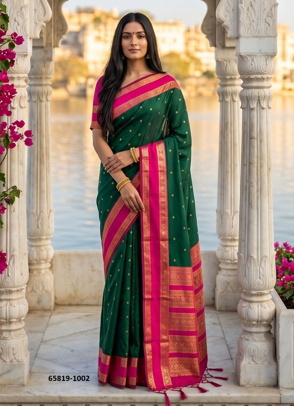 KASHI SILK - Catalog # 65819 (Set of 6 Sarees) KASHI SILK - Catalog # 65819 (Set of 6 Sarees)