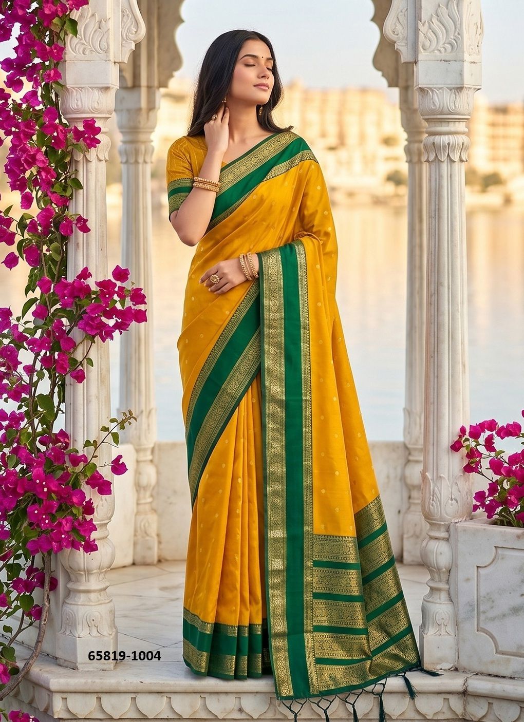 KASHI SILK - Catalog # 65819 (Set of 6 Sarees) KASHI SILK - Catalog # 65819 (Set of 6 Sarees)