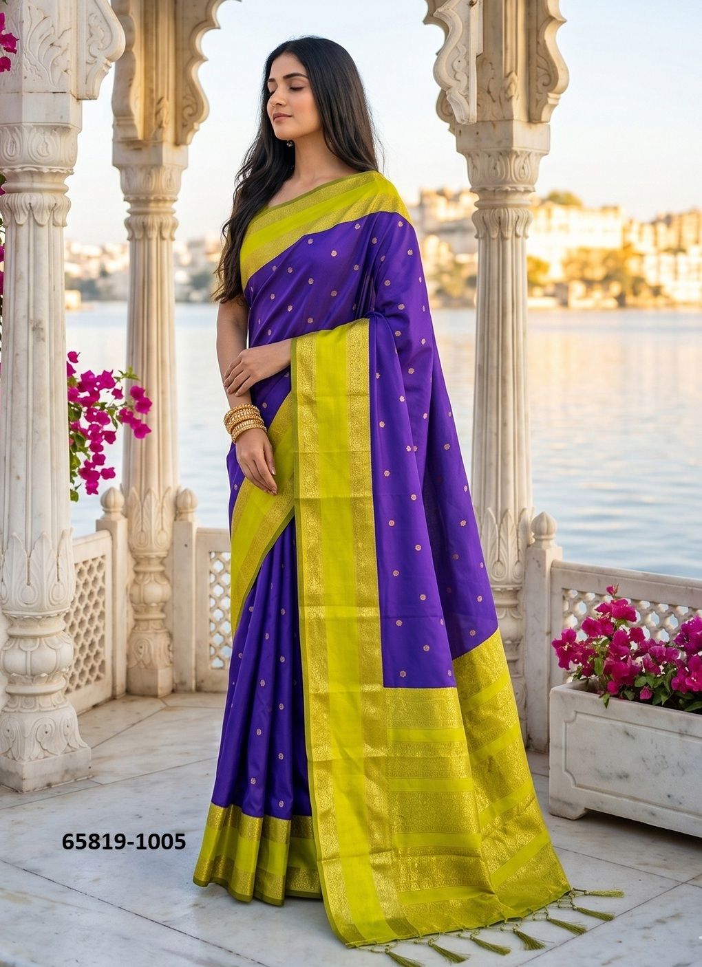 KASHI SILK - Catalog # 65819 (Set of 6 Sarees) KASHI SILK - Catalog # 65819 (Set of 6 Sarees)