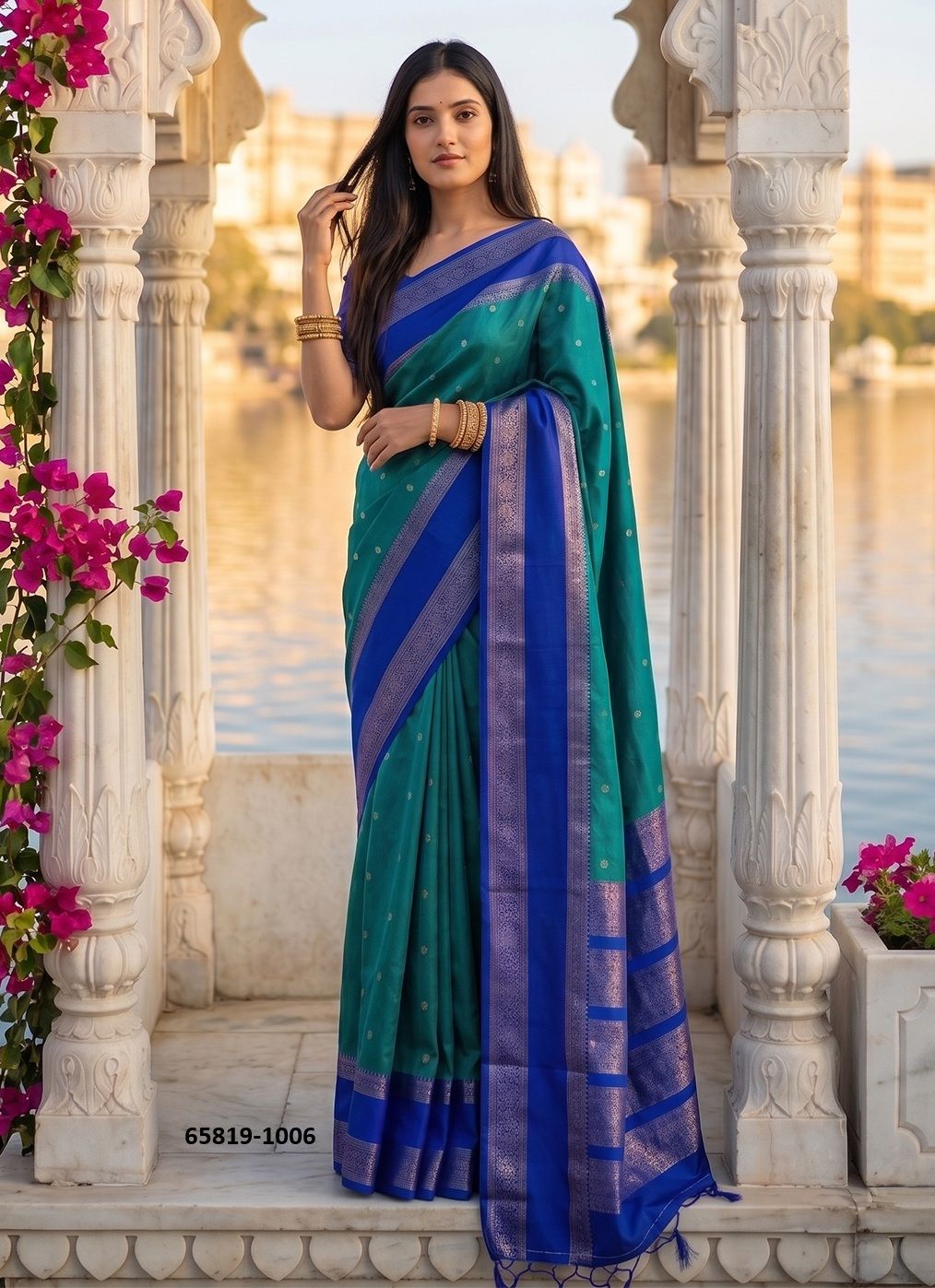 KASHI SILK - Catalog # 65819 (Set of 6 Sarees) KASHI SILK - Catalog # 65819 (Set of 6 Sarees)