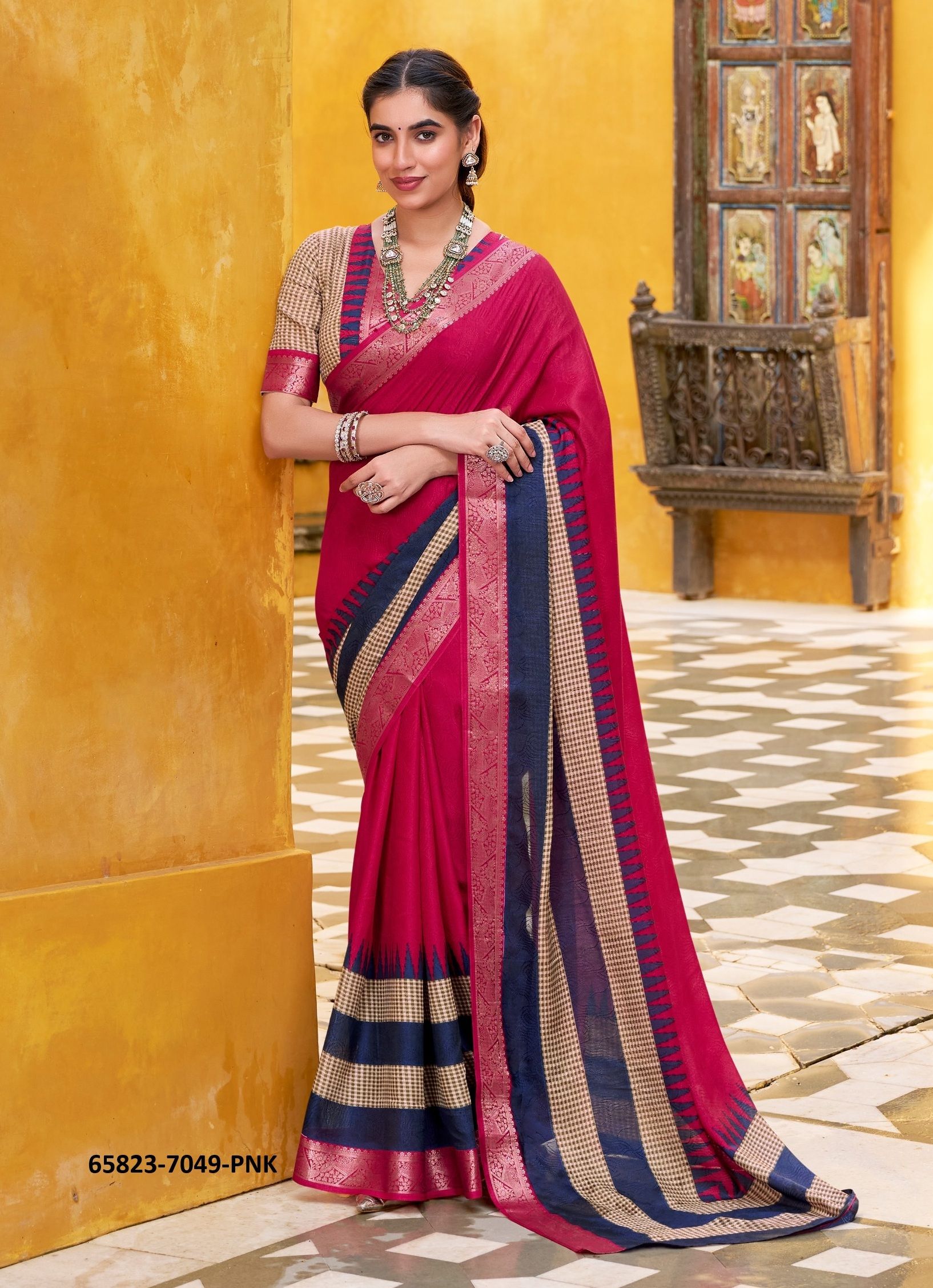MISHRI 7049 - Catalog # 65823 (Set of 2 Sarees)