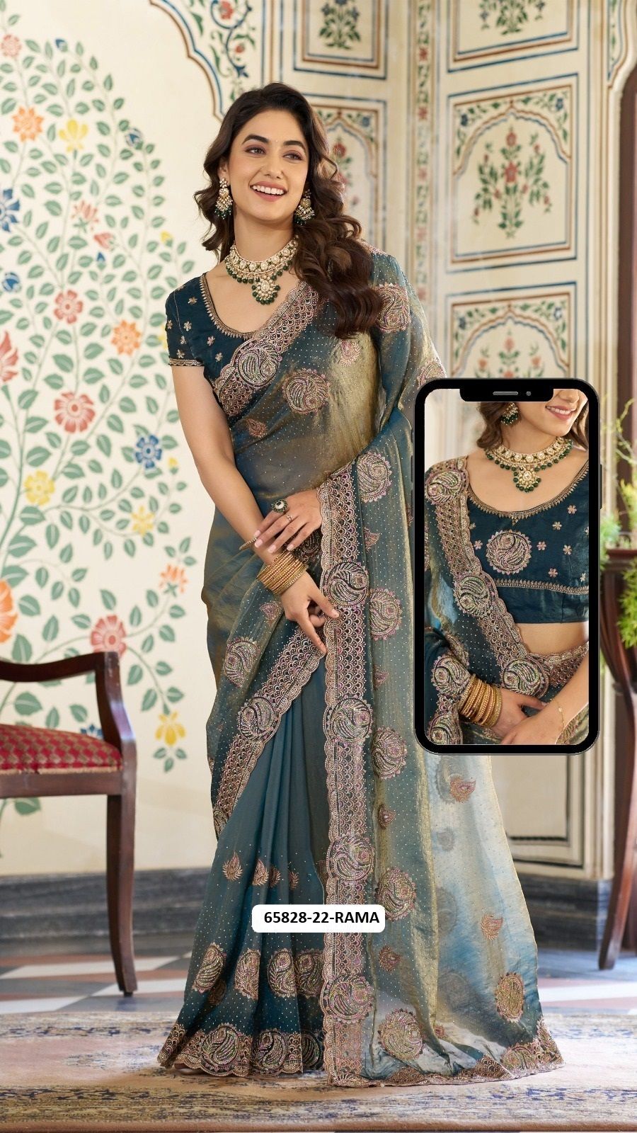 SERIES 13 - Catalog # 65828 (Set of 60 Sarees) SERIES 13 - Catalog # 65828 (Set of 60 Sarees)