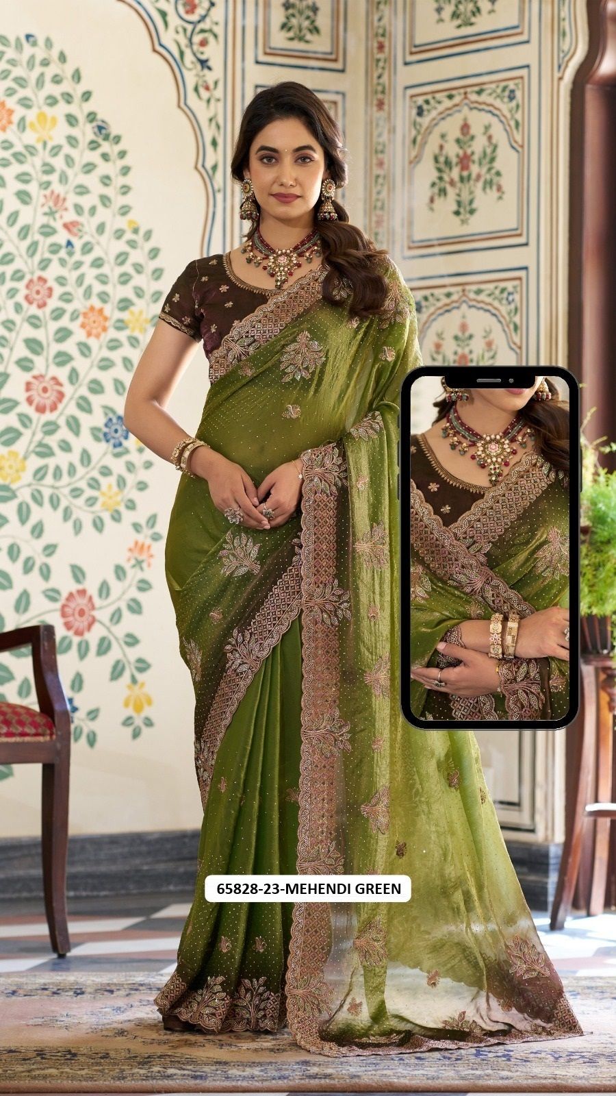SERIES 13 - Catalog # 65828 (Set of 60 Sarees) SERIES 13 - Catalog # 65828 (Set of 60 Sarees)