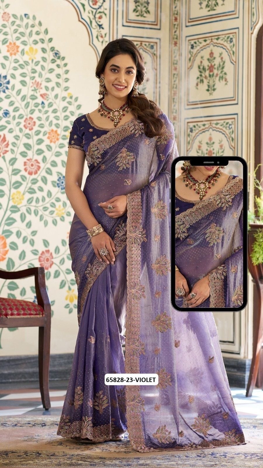 SERIES 13 - Catalog # 65828 (Set of 60 Sarees) SERIES 13 - Catalog # 65828 (Set of 60 Sarees)