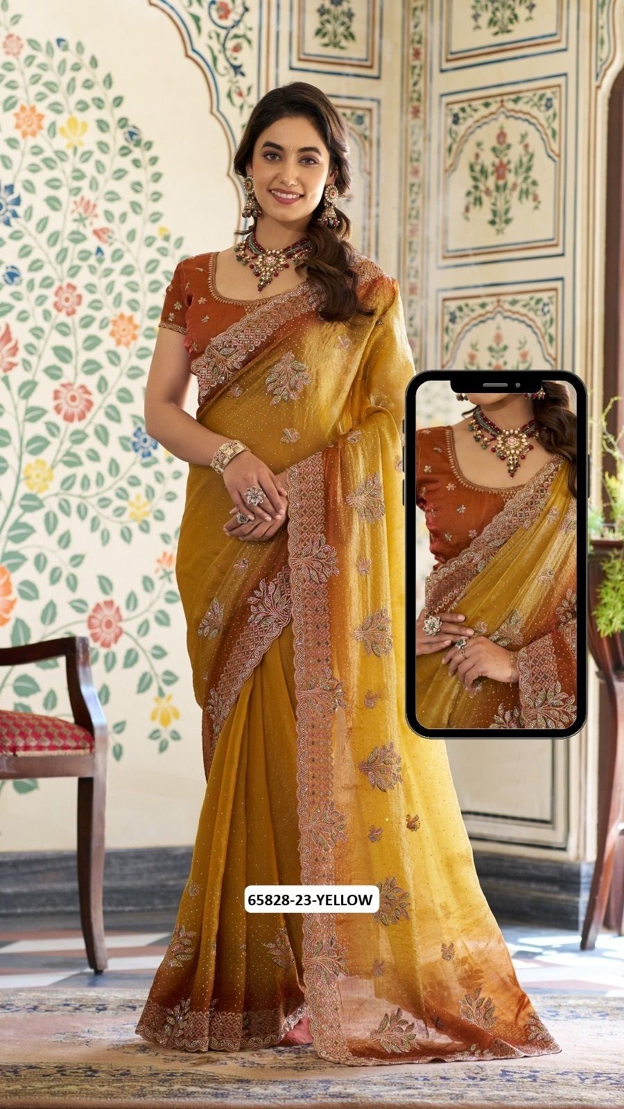 SERIES 13 - Catalog # 65828 (Set of 60 Sarees) SERIES 13 - Catalog # 65828 (Set of 60 Sarees)