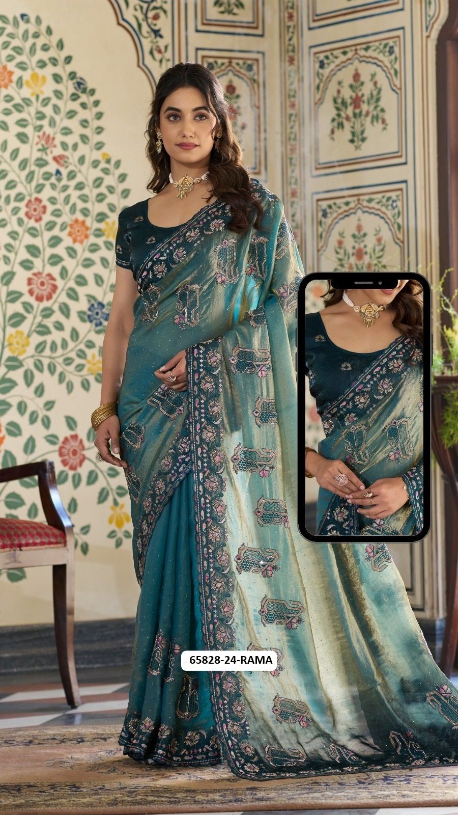SERIES 13 - Catalog # 65828 (Set of 60 Sarees) SERIES 13 - Catalog # 65828 (Set of 60 Sarees)