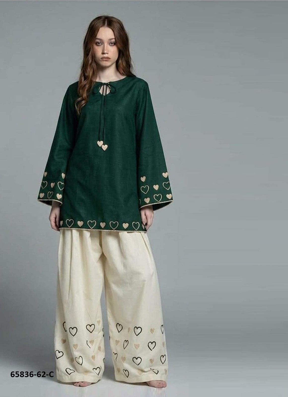 SERIES 62 [FARSHI BOTTOM] - Catalog # 65836 (Set of 5 SIZE-SETS [Tops With Bottoms])