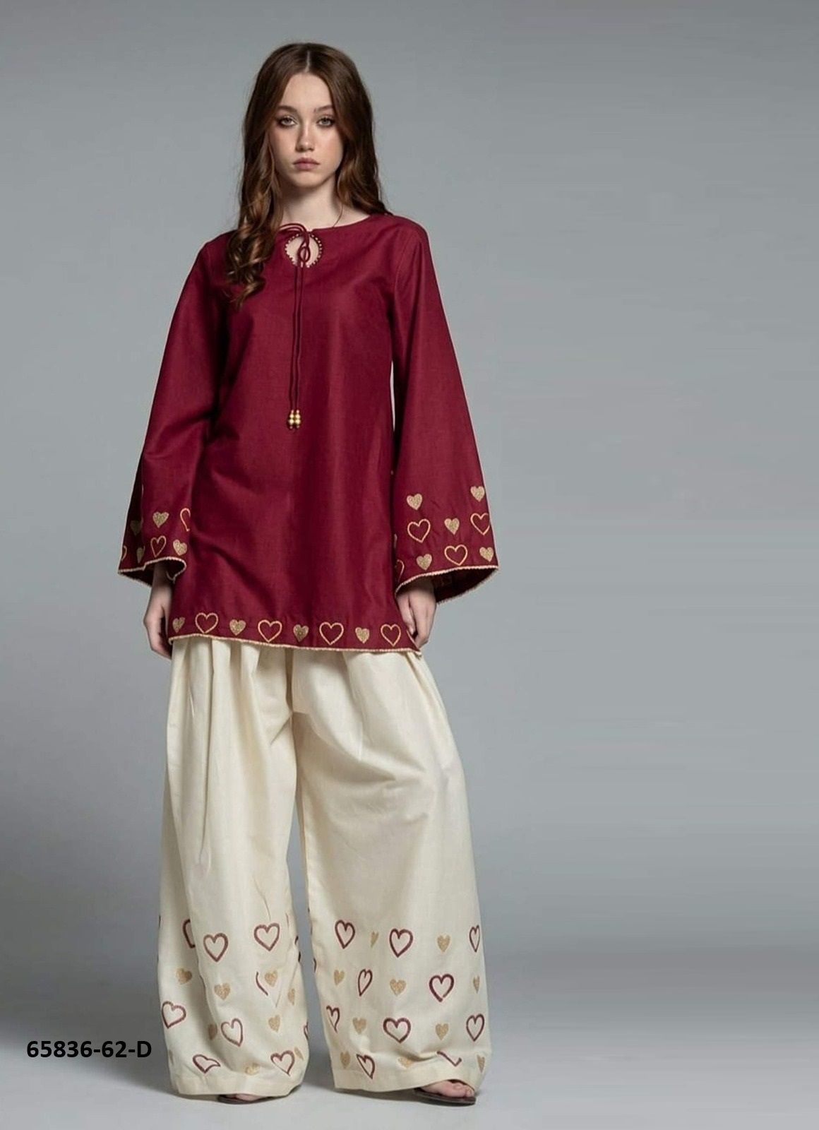 SERIES 62 [FARSHI BOTTOM] - Catalog # 65836 (Set of 5 SIZE-SETS [Tops With Bottoms])