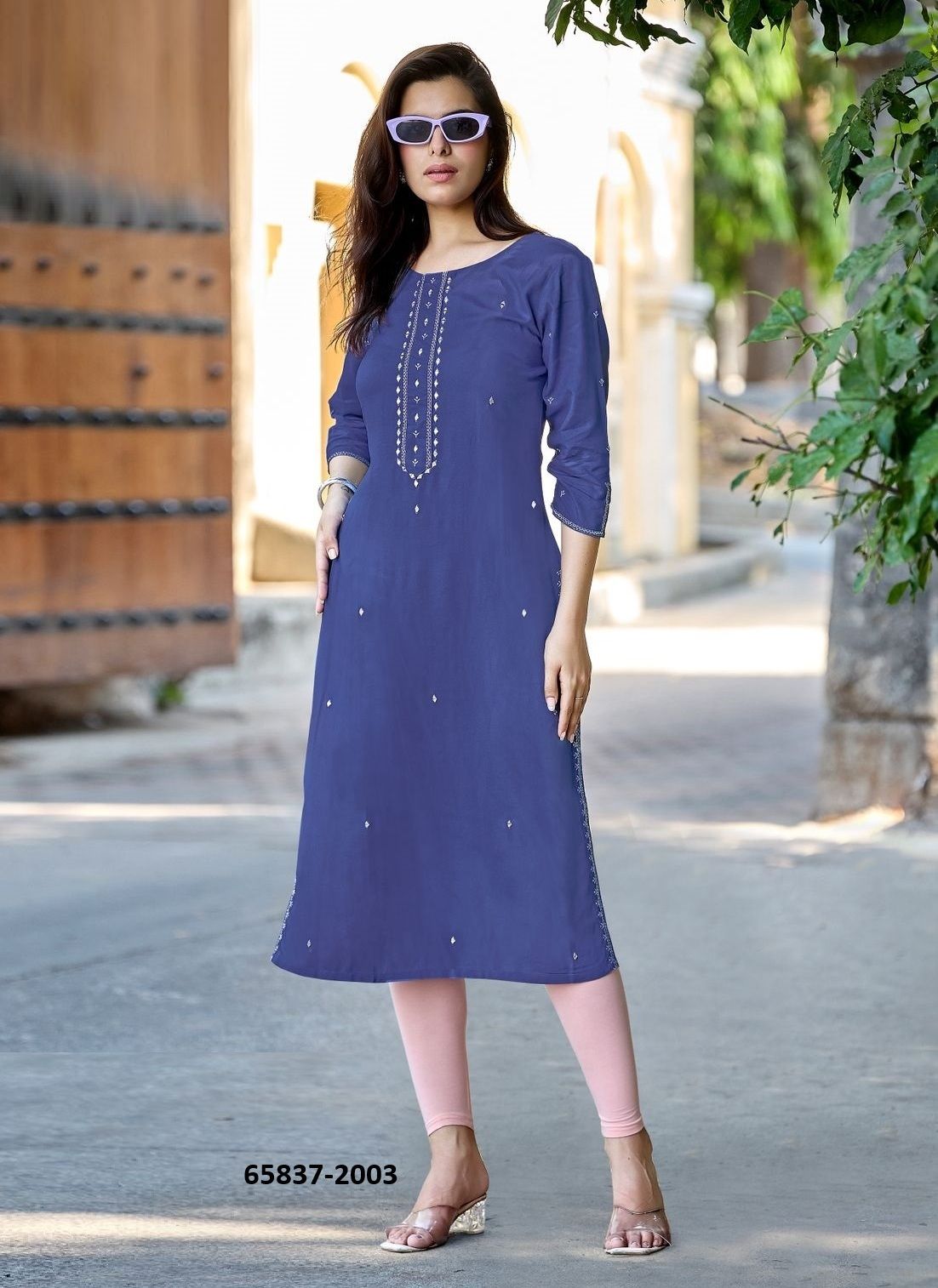 HAYA - Catalog # 65837 (Set of 6 Readymade Women's Kurtis / Tops) HAYA - Catalog # 65837 (Set of 6 Readymade Women's Kurtis / Tops)