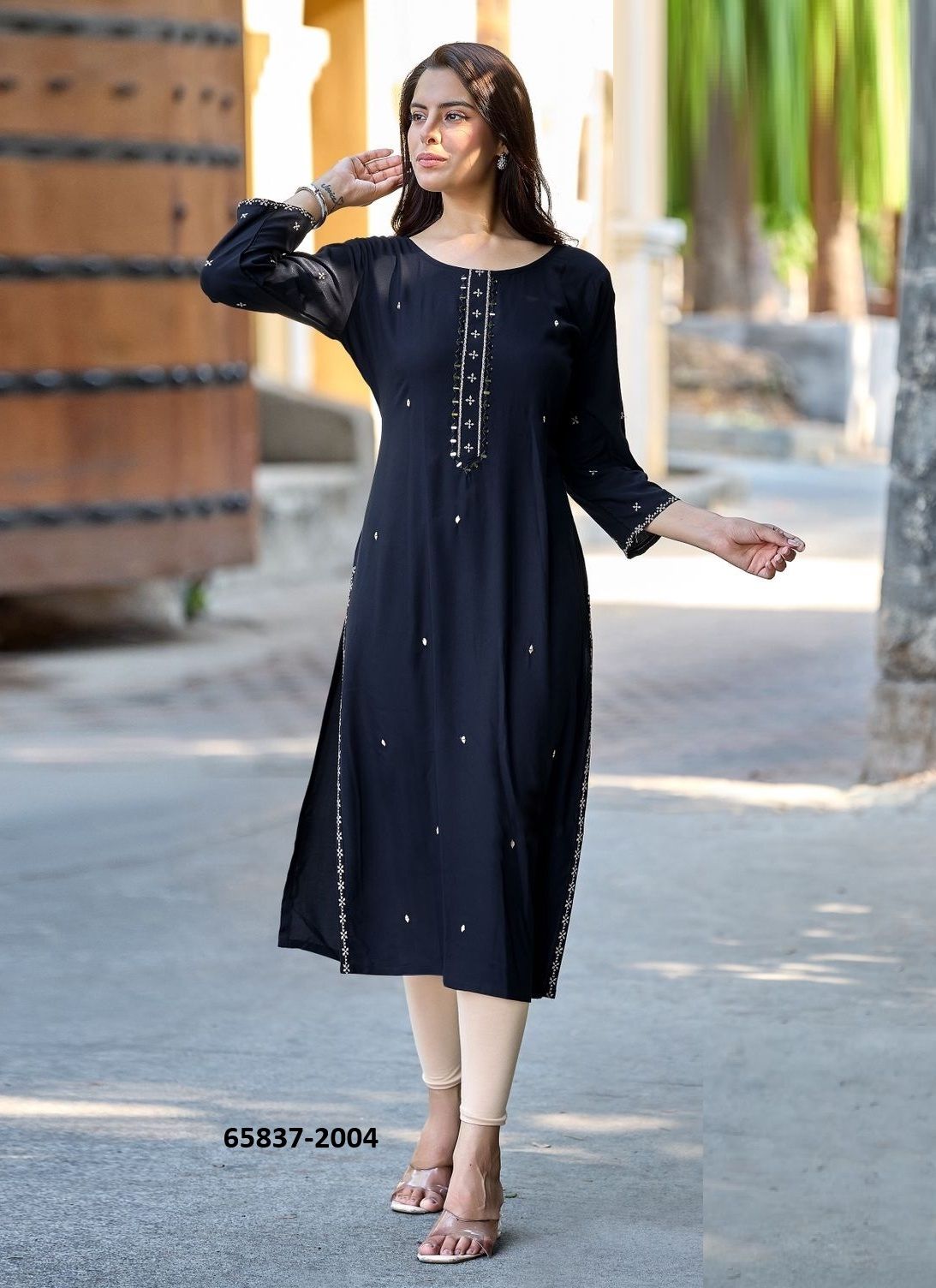 HAYA - Catalog # 65837 (Set of 6 Readymade Women's Kurtis / Tops) HAYA - Catalog # 65837 (Set of 6 Readymade Women's Kurtis / Tops)