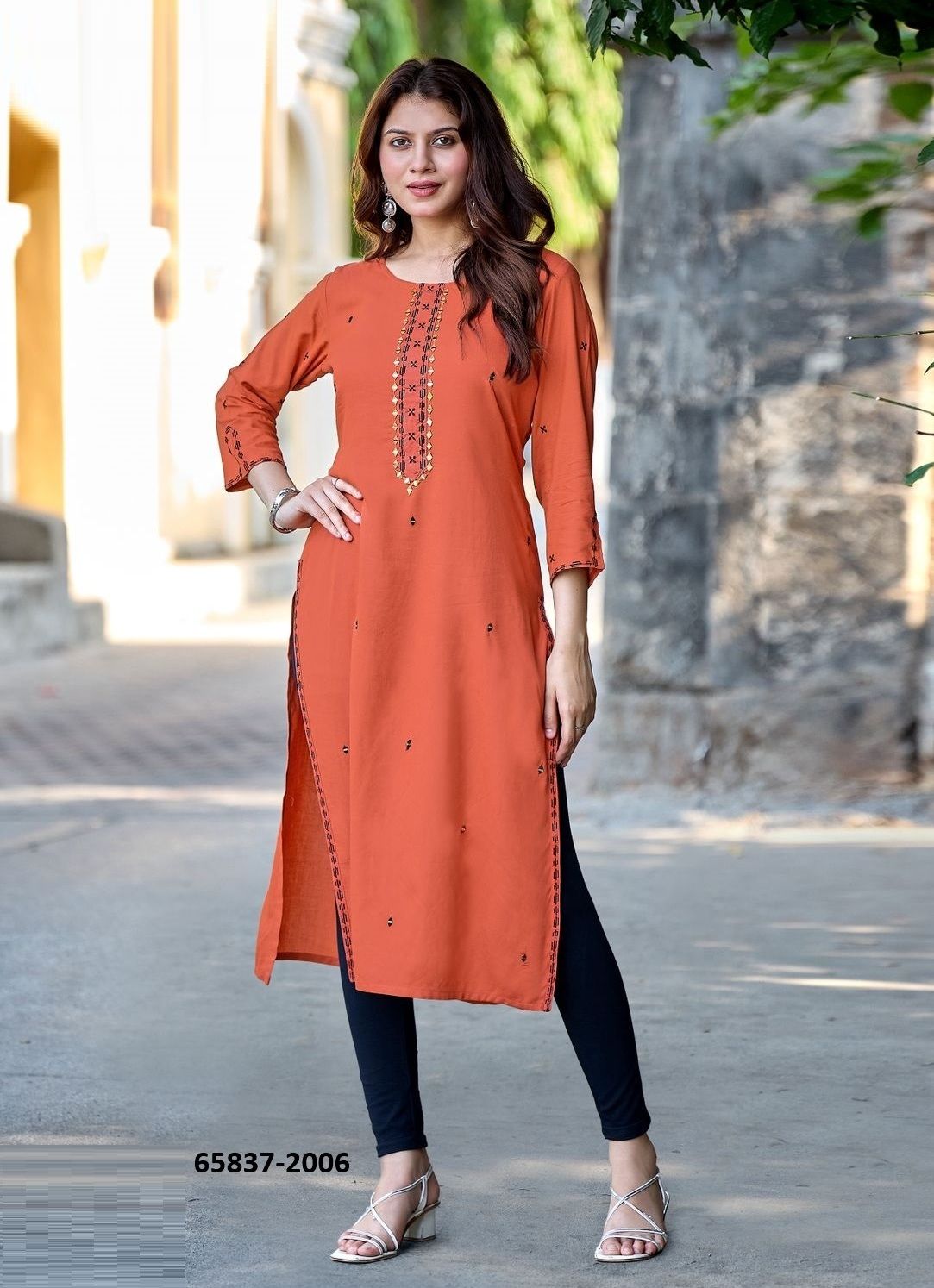 HAYA - Catalog # 65837 (Set of 6 Readymade Women's Kurtis / Tops) HAYA - Catalog # 65837 (Set of 6 Readymade Women's Kurtis / Tops)