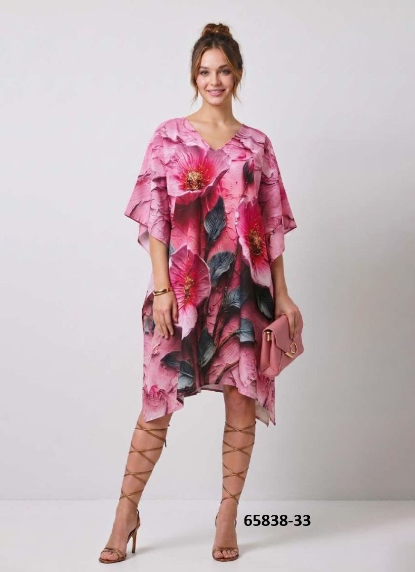 COTTON FEEL KURTI 5 - Catalog # 65838 (Set of 8 Kaftans / Ponchos) COTTON FEEL KURTI 5 - Catalog # 65838 (Set of 8 Kaftans / Ponchos)