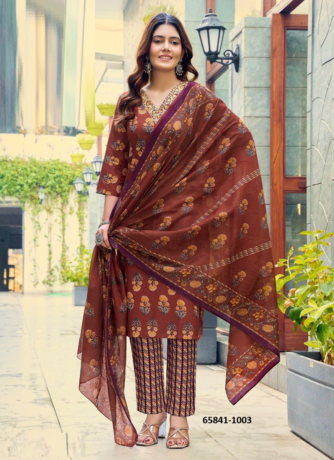 AJARAKH 1 - Catalog # 65841 (Set of 8 Readymade Salwar Suits) AJARAKH 1 - Catalog # 65841 (Set of 8 Readymade Salwar Suits)