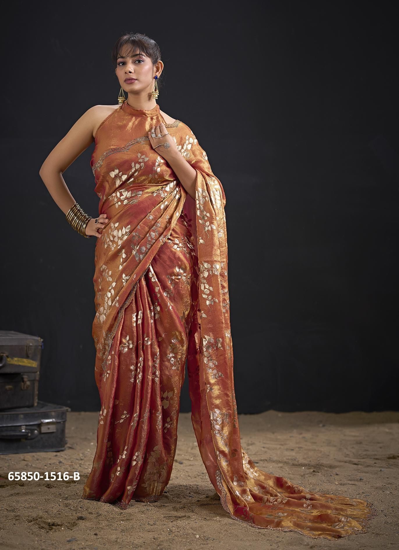 SERIES 1516 - Catalog # 65850 (Set of 5 Sarees)