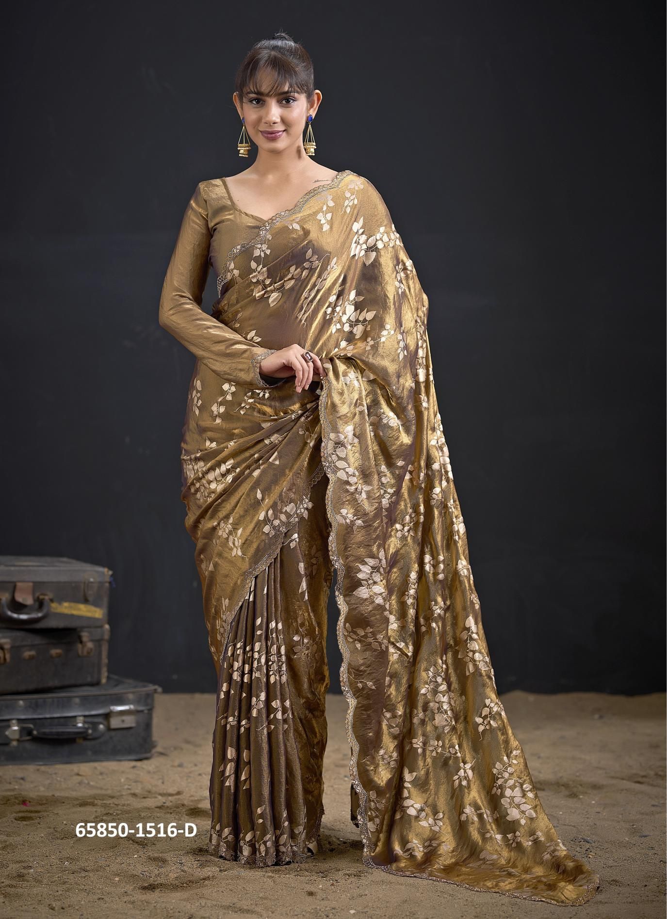 SERIES 1516 - Catalog # 65850 (Set of 5 Sarees)