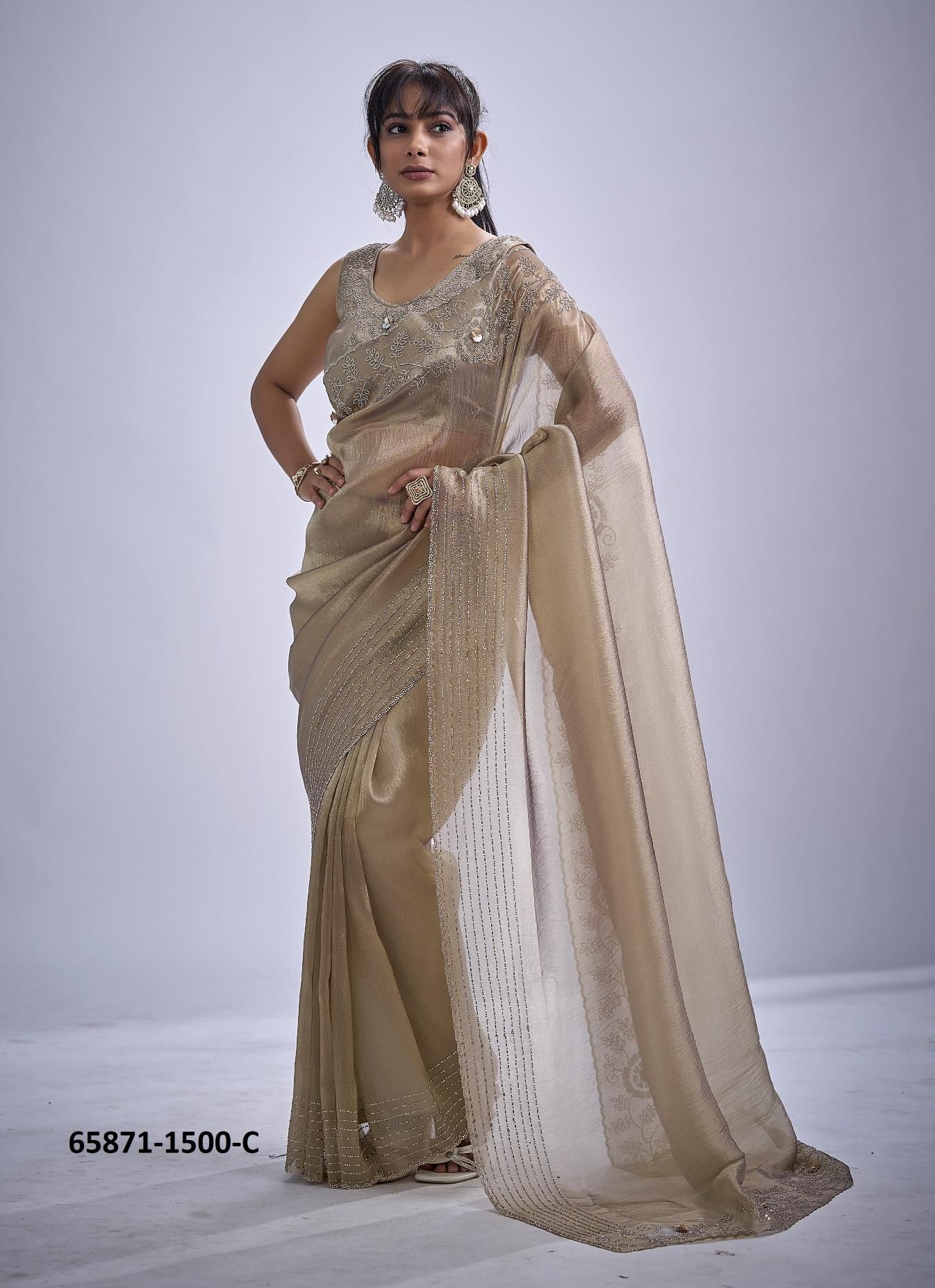 SERIES 1500 - Catalog # 65871 (Set of 7 Sarees) SERIES 1500 - Catalog # 65871 (Set of 7 Sarees)