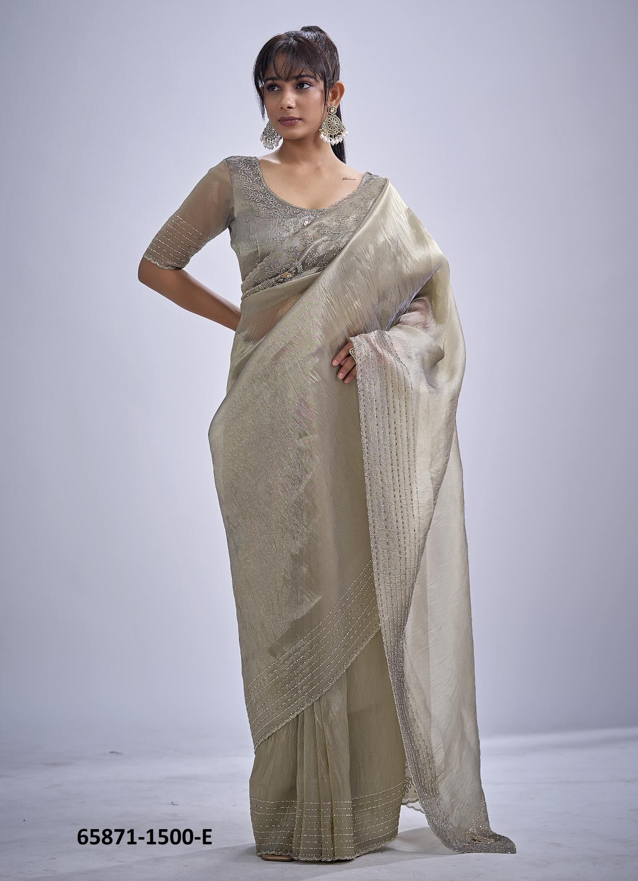 SERIES 1500 - Catalog # 65871 (Set of 7 Sarees) SERIES 1500 - Catalog # 65871 (Set of 7 Sarees)
