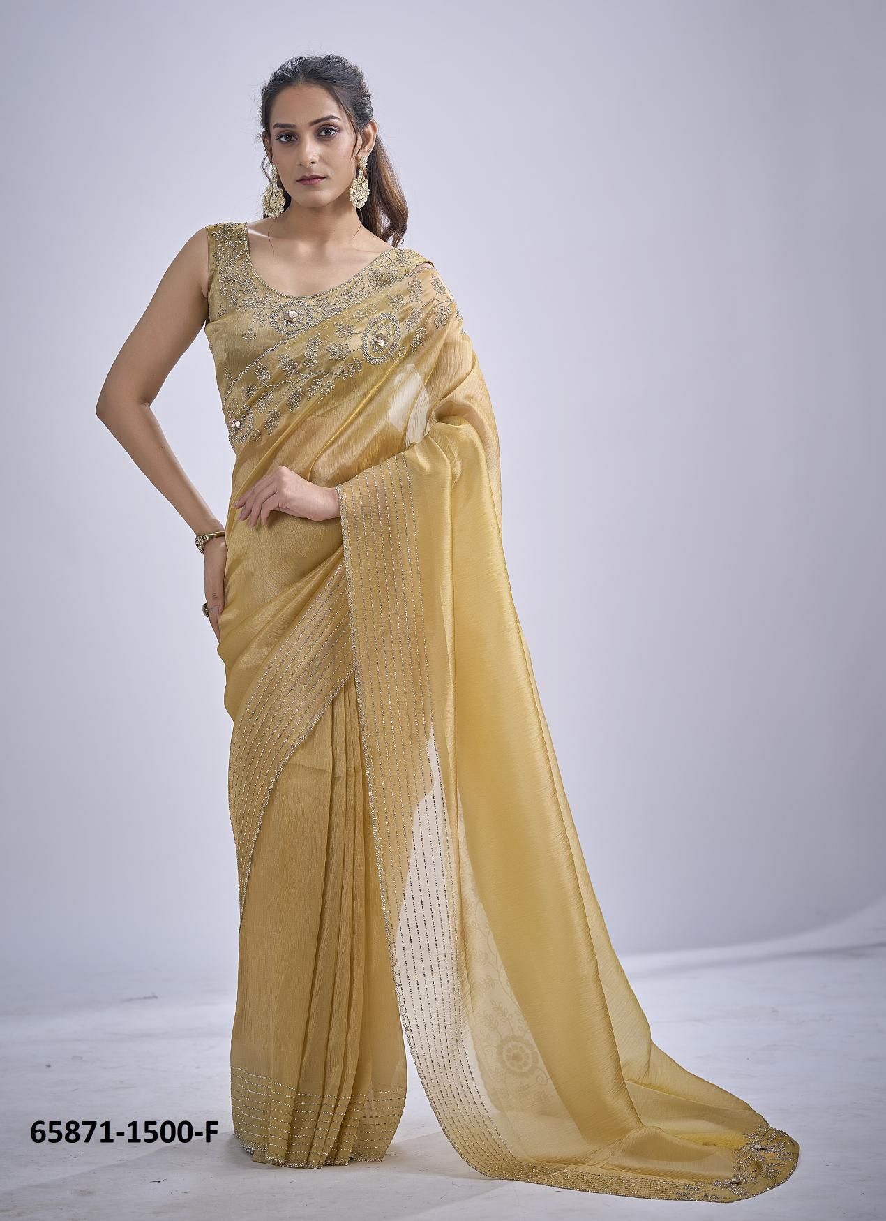 SERIES 1500 - Catalog # 65871 (Set of 7 Sarees) SERIES 1500 - Catalog # 65871 (Set of 7 Sarees)