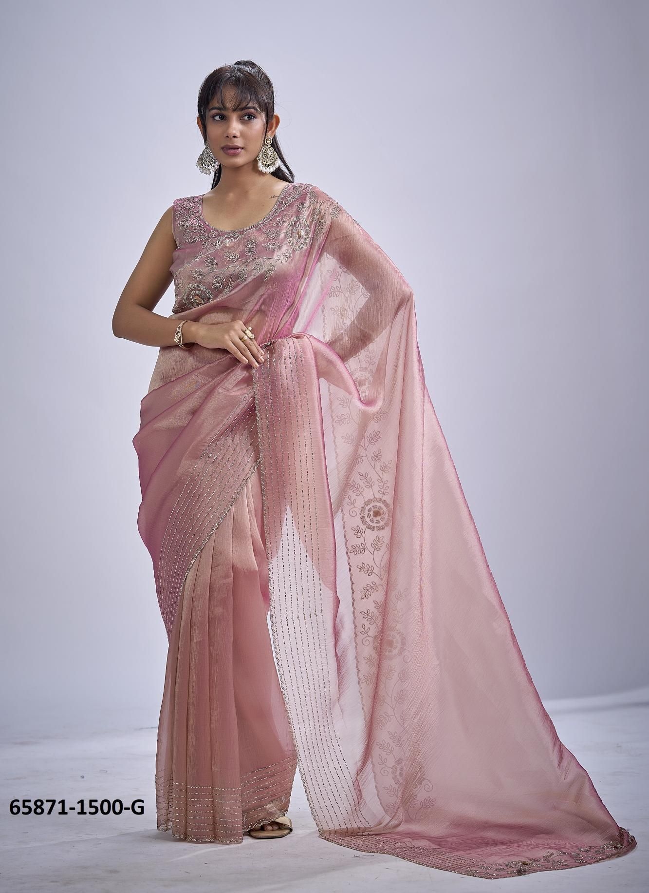 SERIES 1500 - Catalog # 65871 (Set of 7 Sarees) SERIES 1500 - Catalog # 65871 (Set of 7 Sarees)