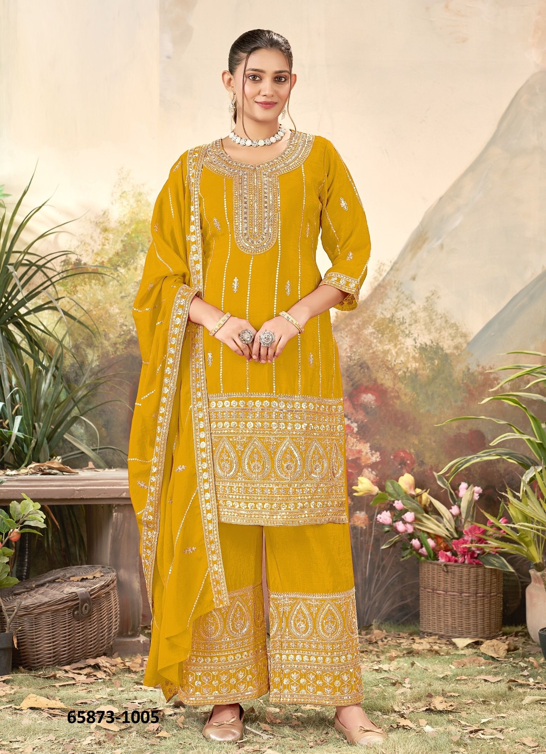 FARAAH - Catalog # 65873 (Set of 8 Readymade Salwar Suits) FARAAH - Catalog # 65873 (Set of 8 Readymade Salwar Suits)