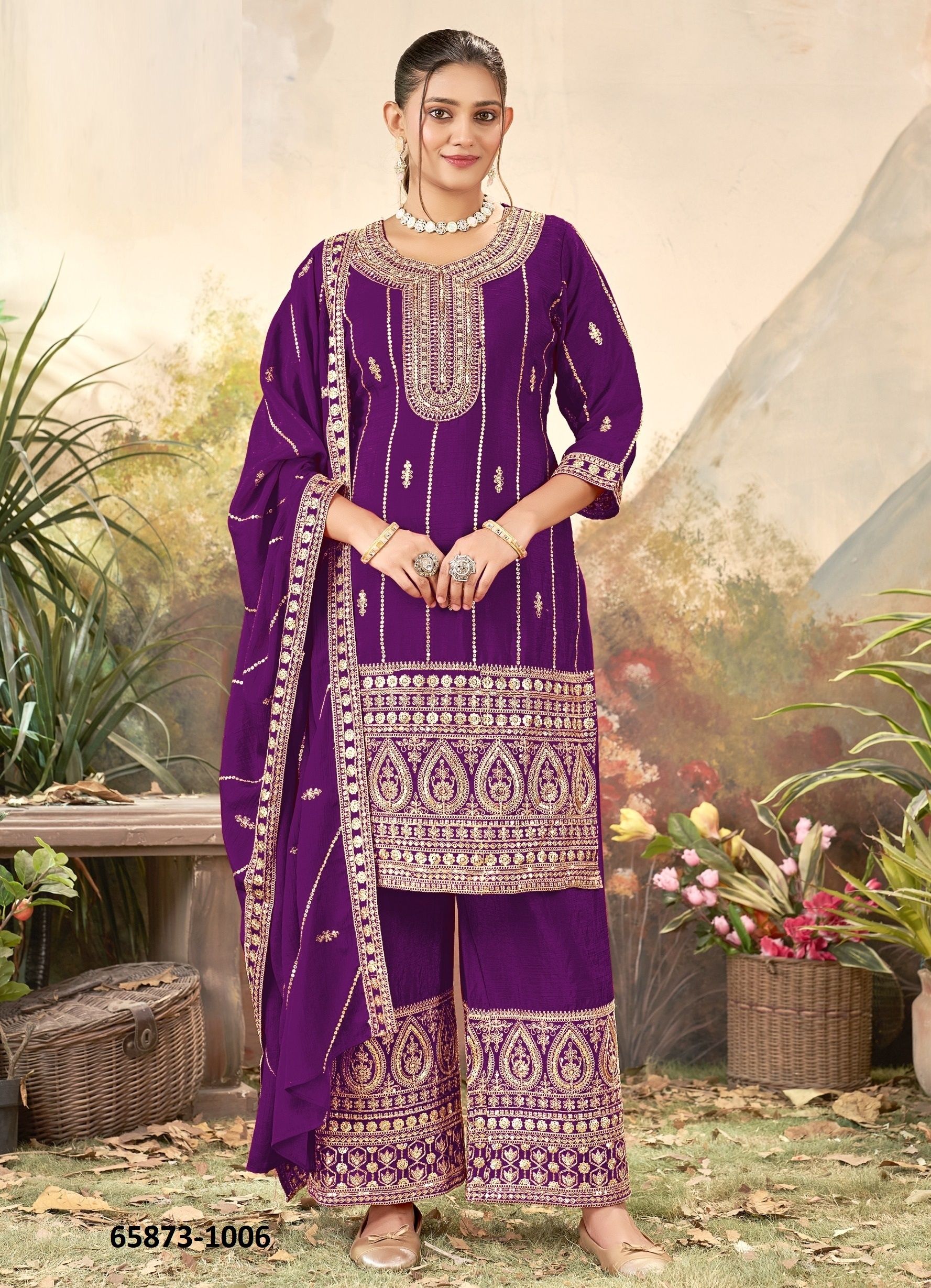 FARAAH - Catalog # 65873 (Set of 8 Readymade Salwar Suits) FARAAH - Catalog # 65873 (Set of 8 Readymade Salwar Suits)