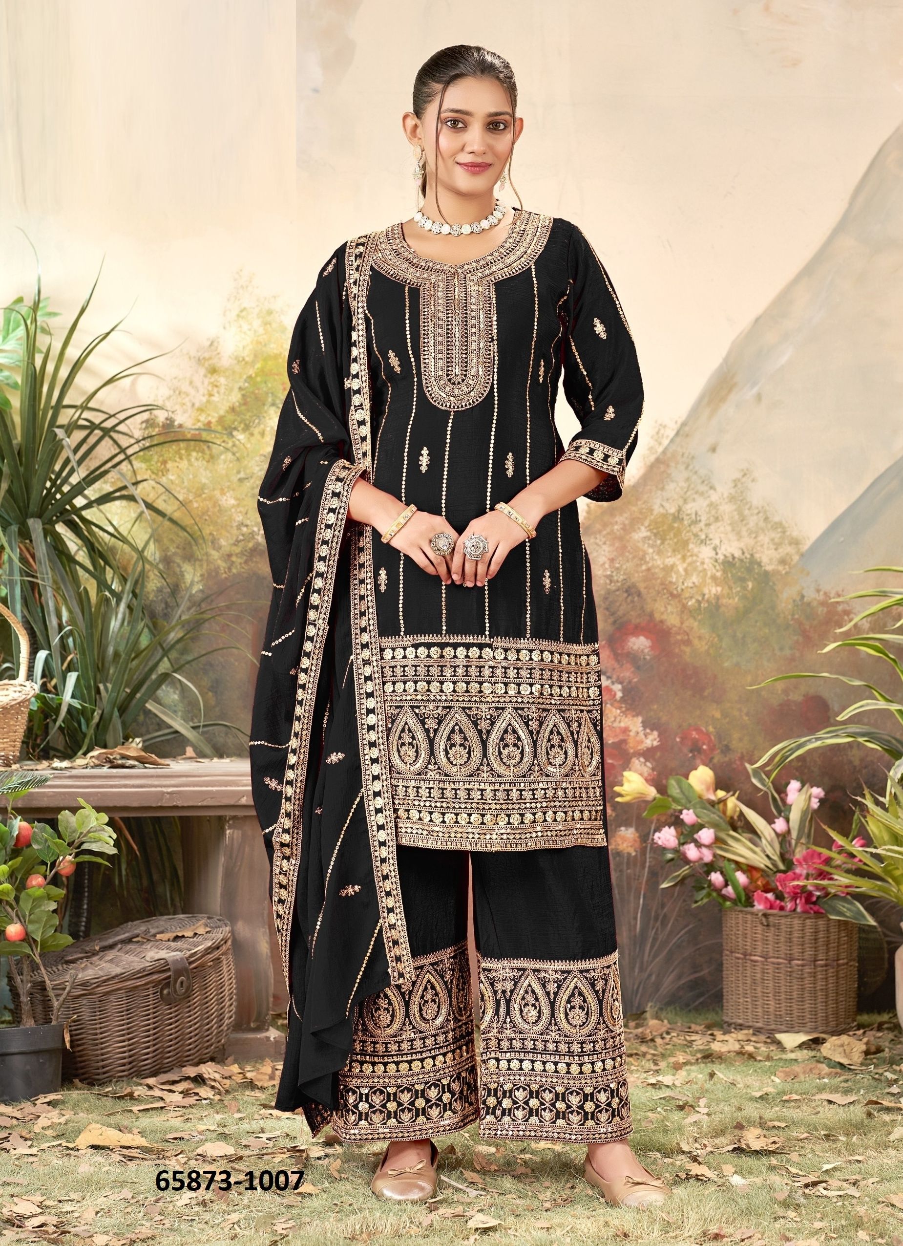 FARAAH - Catalog # 65873 (Set of 8 Readymade Salwar Suits) FARAAH - Catalog # 65873 (Set of 8 Readymade Salwar Suits)
