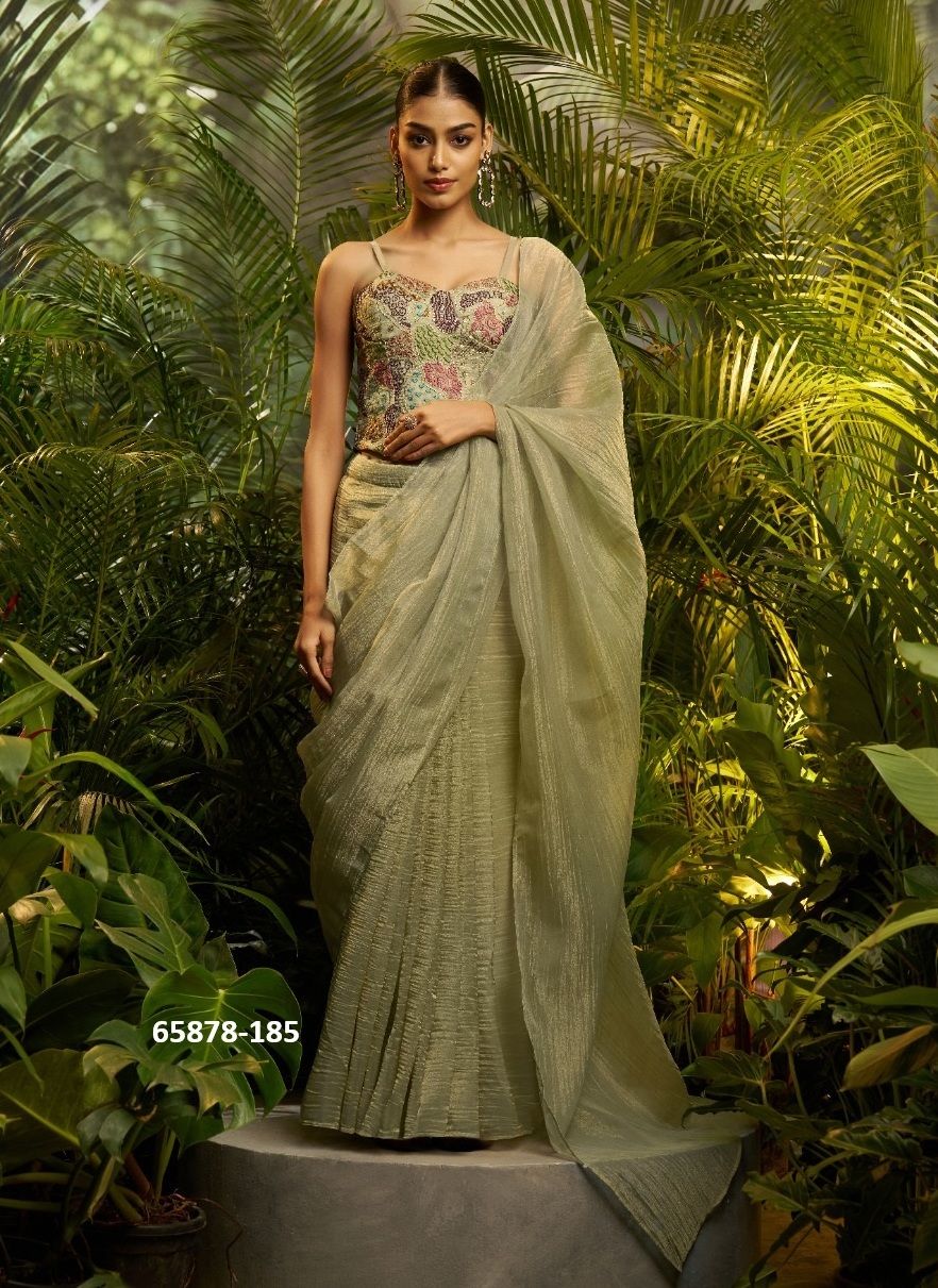SERIES 185 - Catalog # 65878 (Set of 4 Sarees) SERIES 185 - Catalog # 65878 (Set of 4 Sarees)