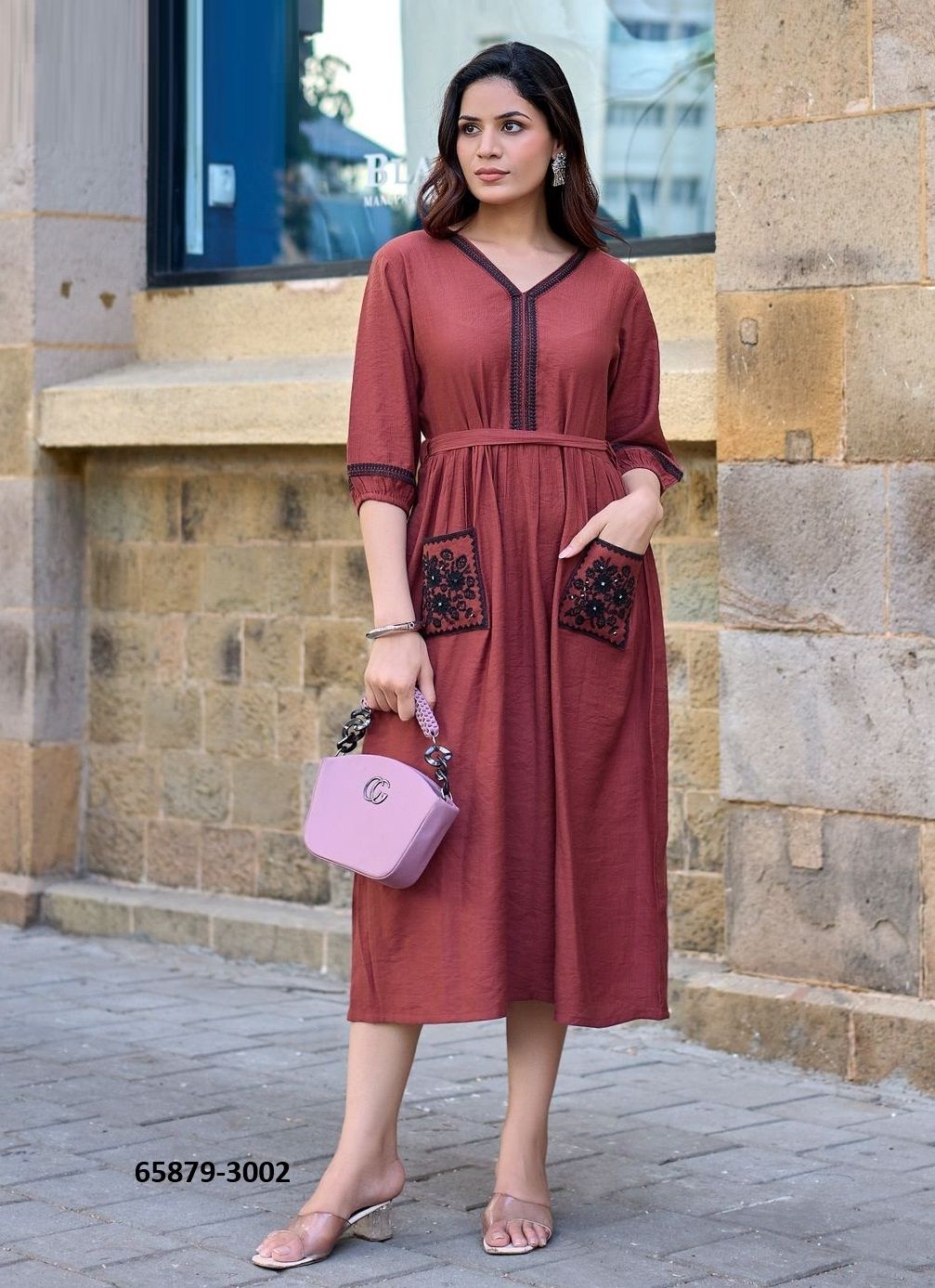 ALEENA - Catalog # 65879 (Set of 5 Readymade Women's Kurtis / Tops) ALEENA - Catalog # 65879 (Set of 5 Readymade Women's Kurtis / Tops)