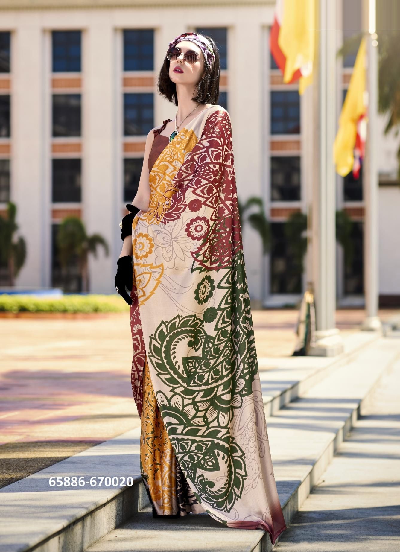 NEXT GENERATION 670019 - Catalog # 65886 (Set of 9 Sarees)
