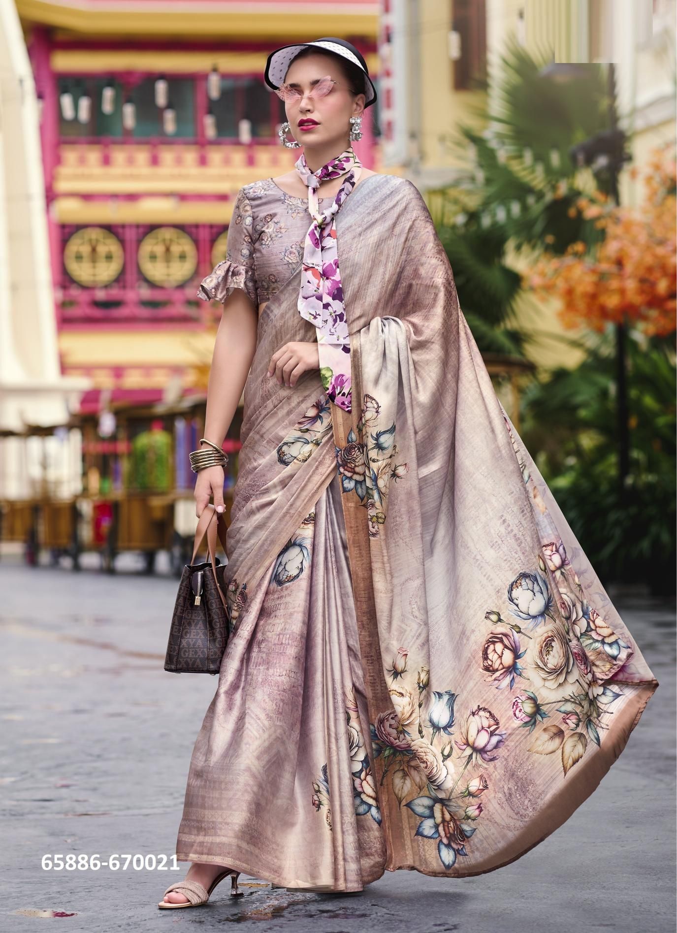 NEXT GENERATION 670019 - Catalog # 65886 (Set of 9 Sarees)