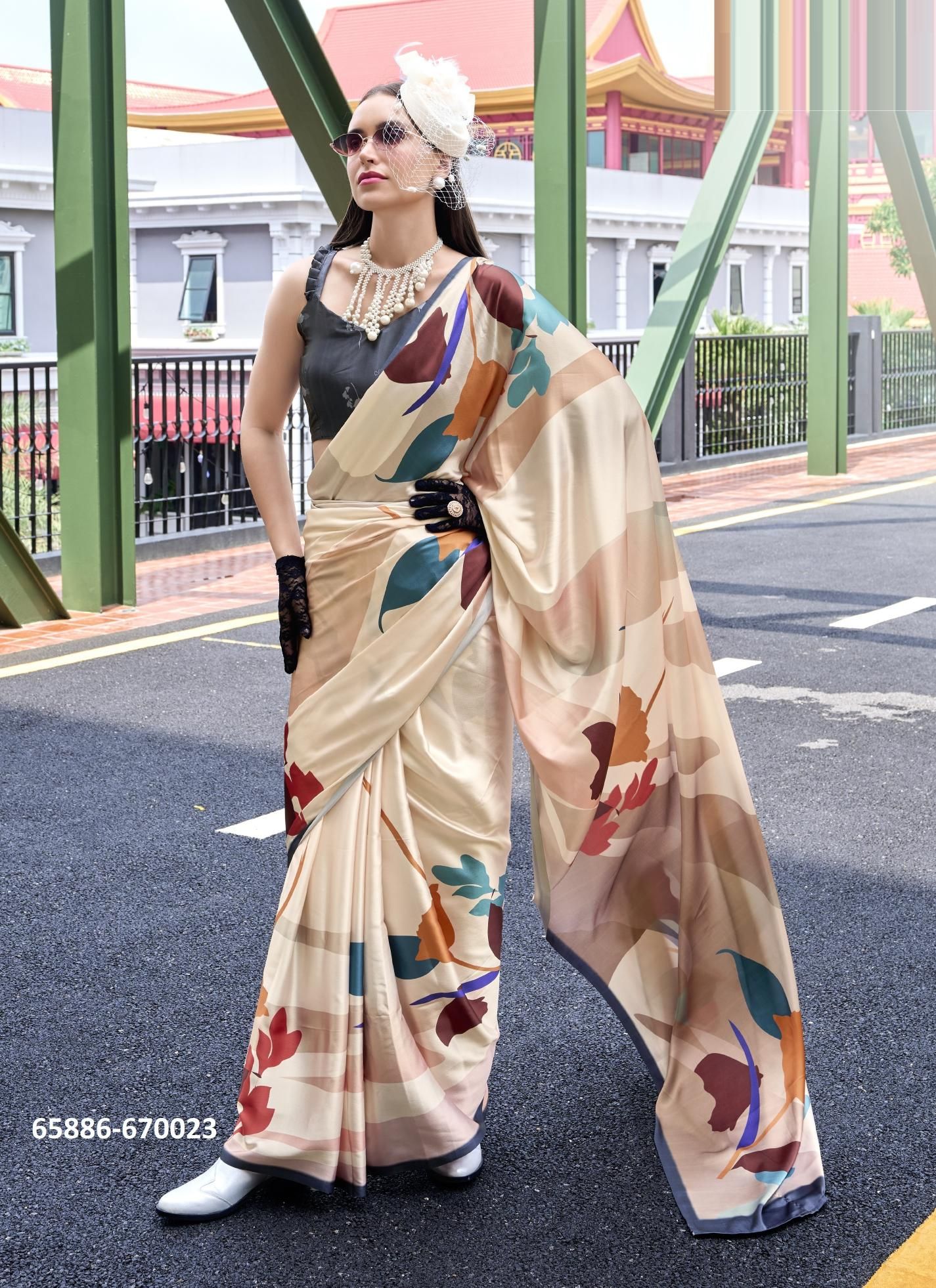 NEXT GENERATION 670019 - Catalog # 65886 (Set of 9 Sarees)