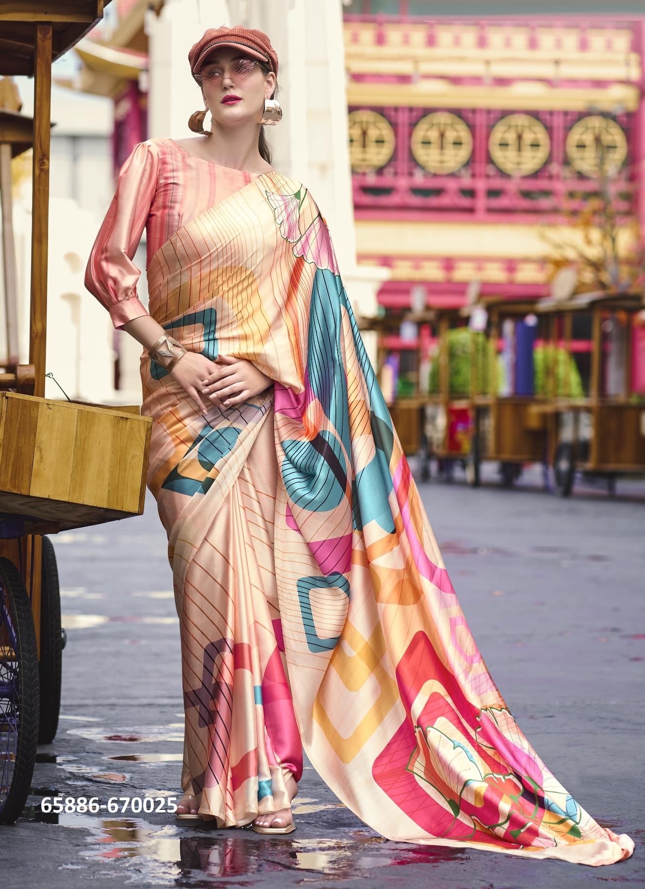 NEXT GENERATION 670019 - Catalog # 65886 (Set of 9 Sarees)