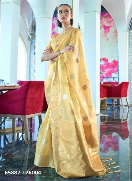 KIASSA TISSUE - Catalog # 65887 (Set of 5 Sarees) KIASSA TISSUE - Catalog # 65887 (Set of 5 Sarees)