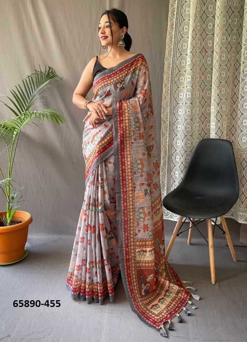 KADAMBARI - Catalog # 65890 (Set of 5 Sarees)