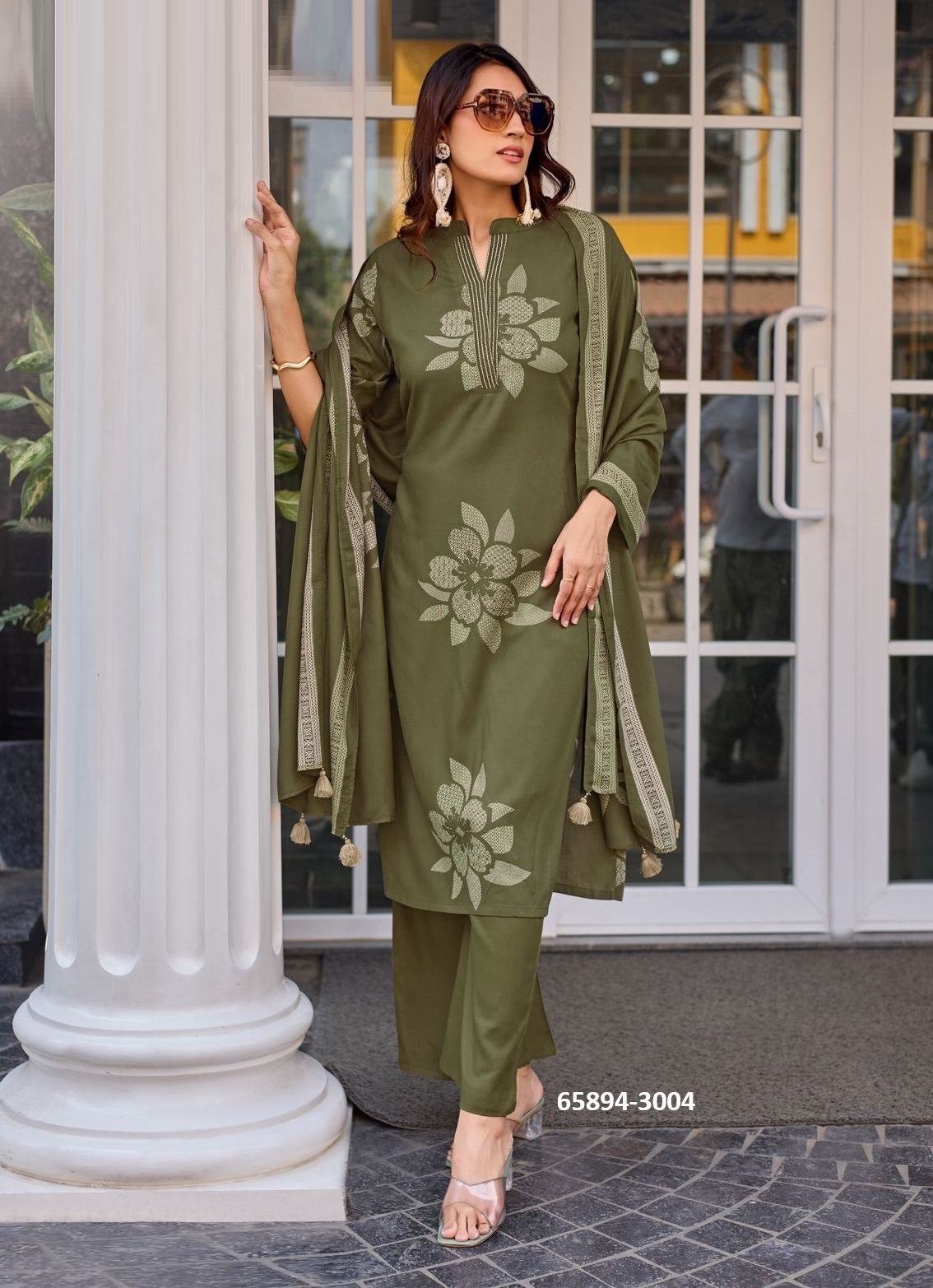 KASTURAM - Catalog # 65894 (Set of 6 Readymade Salwar Suits) KASTURAM - Catalog # 65894 (Set of 6 Readymade Salwar Suits)