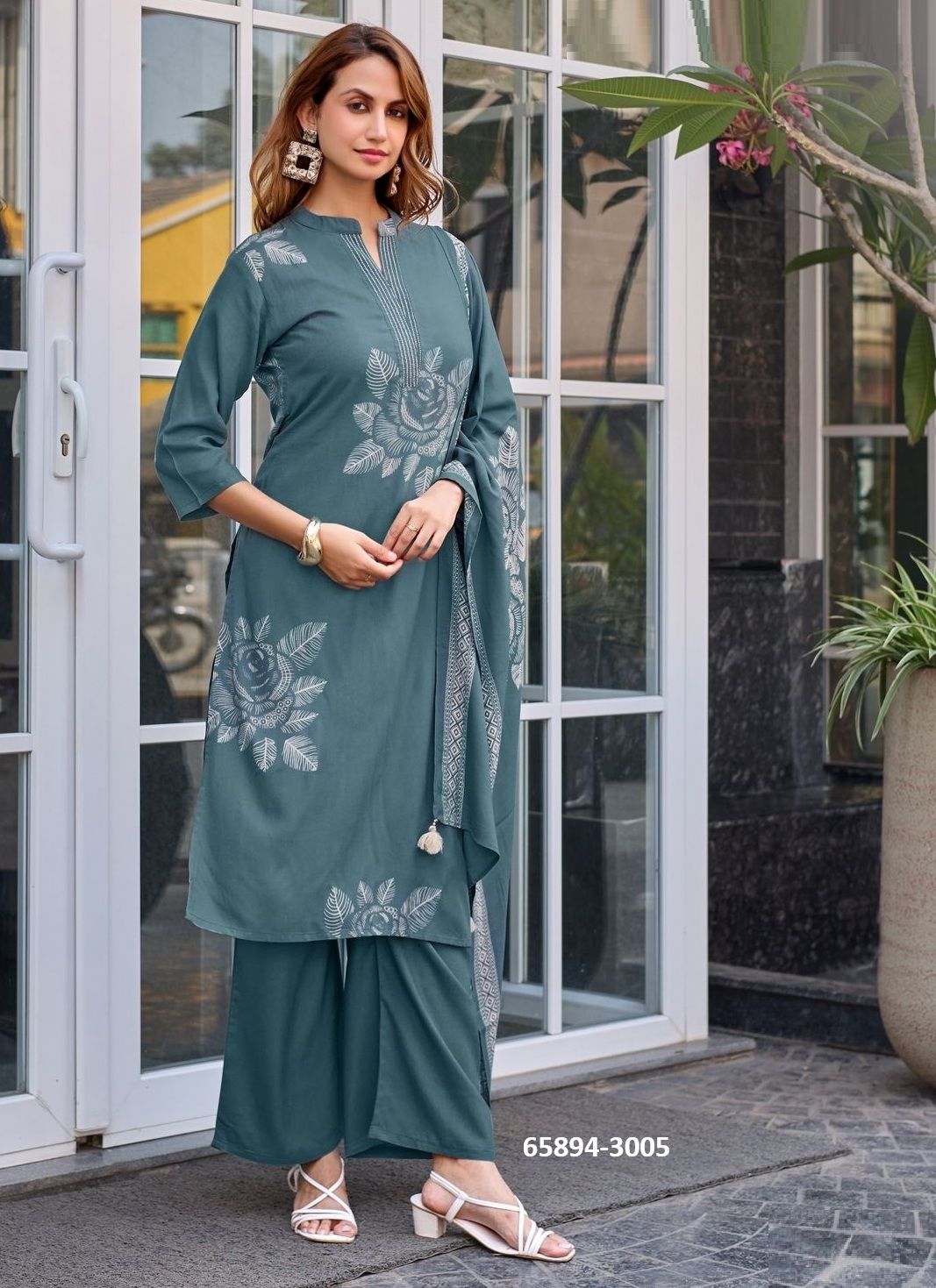 KASTURAM - Catalog # 65894 (Set of 6 Readymade Salwar Suits) KASTURAM - Catalog # 65894 (Set of 6 Readymade Salwar Suits)