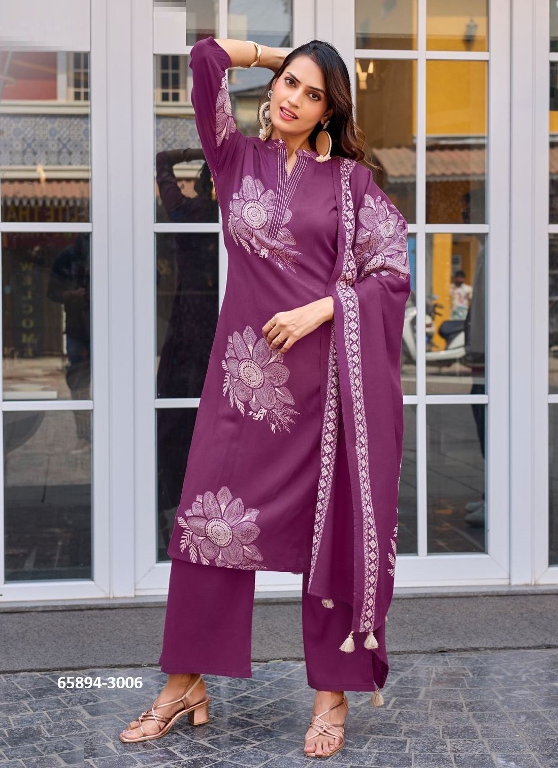 KASTURAM - Catalog # 65894 (Set of 6 Readymade Salwar Suits) KASTURAM - Catalog # 65894 (Set of 6 Readymade Salwar Suits)
