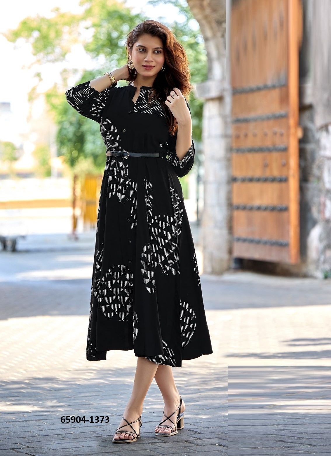 BELT 26 - Catalog # 65904 (Set of 6 Readymade Women's Kurtis / Tops) BELT 26 - Catalog # 65904 (Set of 6 Readymade Women's Kurtis / Tops)