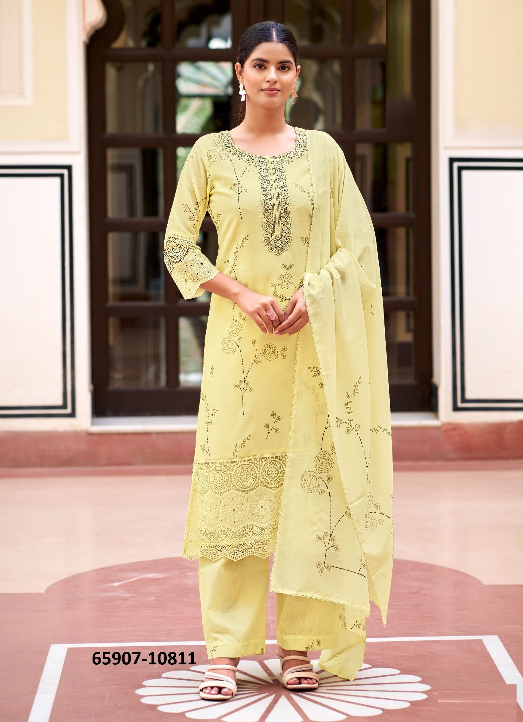HASEEN - Catalog # 65907 (Set of 4 Readymade Salwar Suits) HASEEN - Catalog # 65907 (Set of 4 Readymade Salwar Suits)