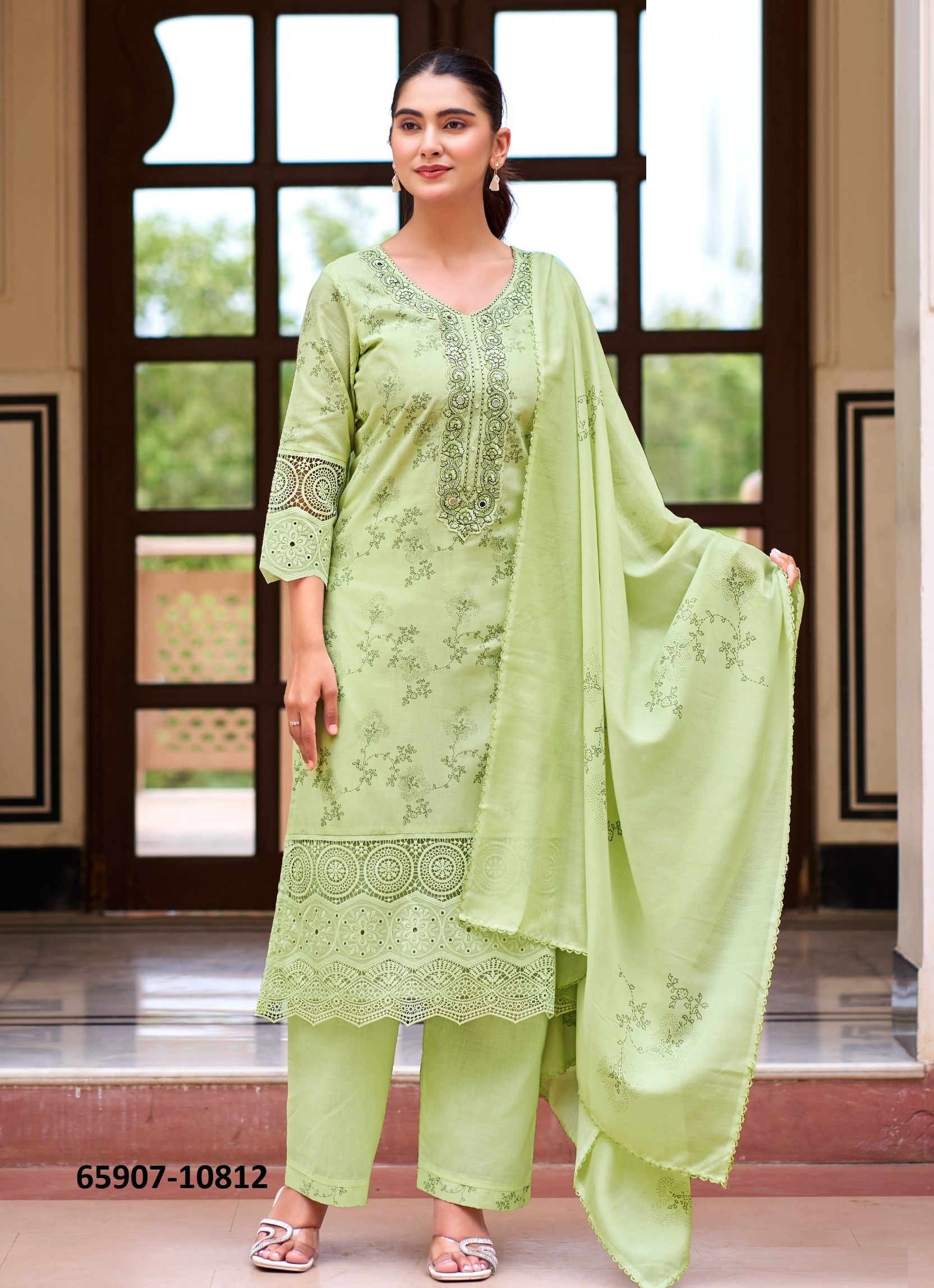 HASEEN - Catalog # 65907 (Set of 4 Readymade Salwar Suits) HASEEN - Catalog # 65907 (Set of 4 Readymade Salwar Suits)