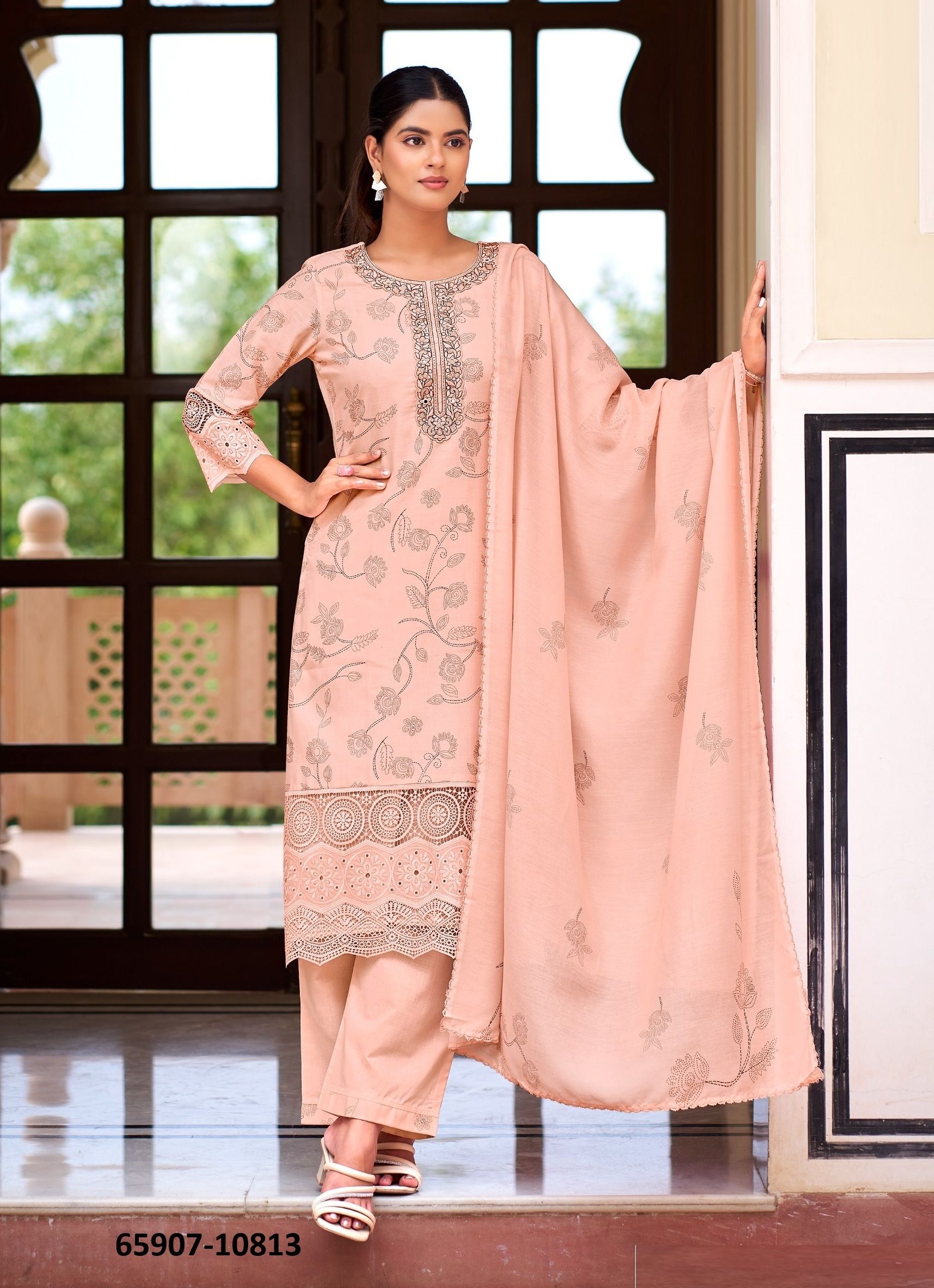HASEEN - Catalog # 65907 (Set of 4 Readymade Salwar Suits) HASEEN - Catalog # 65907 (Set of 4 Readymade Salwar Suits)
