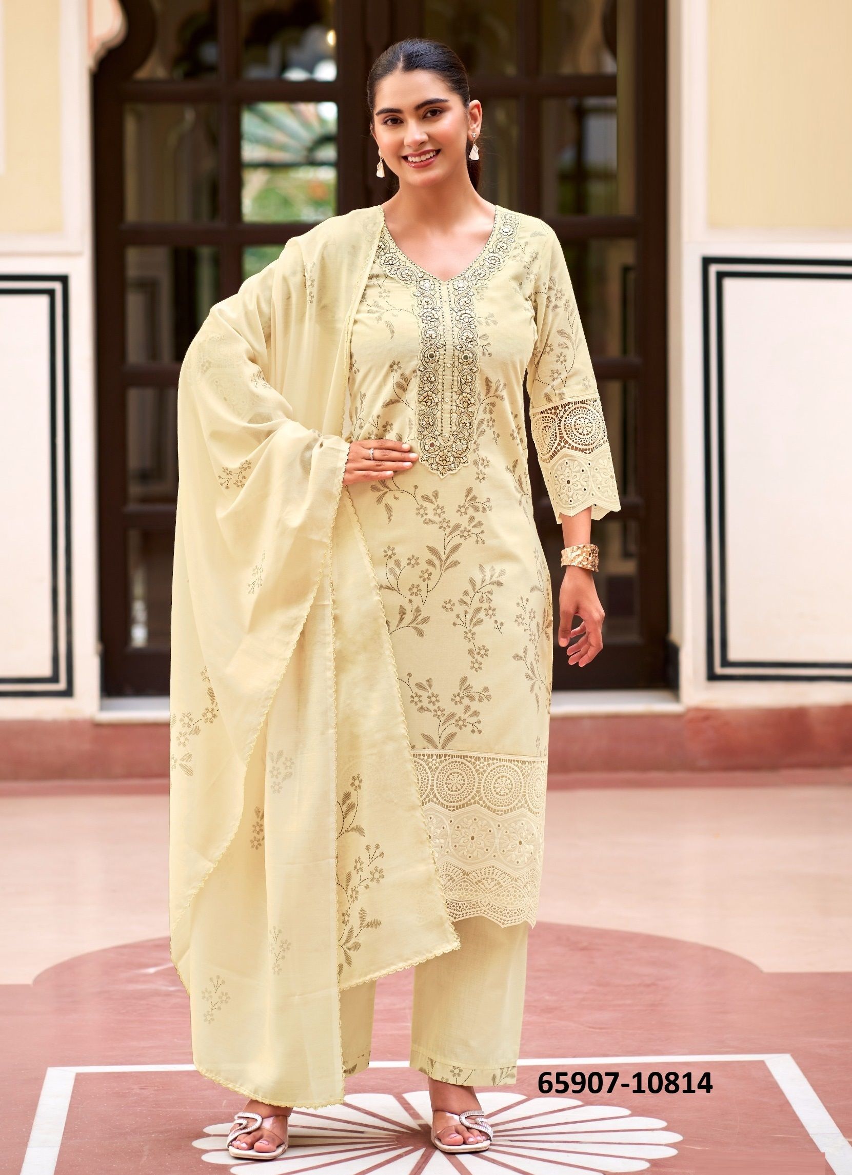 HASEEN - Catalog # 65907 (Set of 4 Readymade Salwar Suits) HASEEN - Catalog # 65907 (Set of 4 Readymade Salwar Suits)