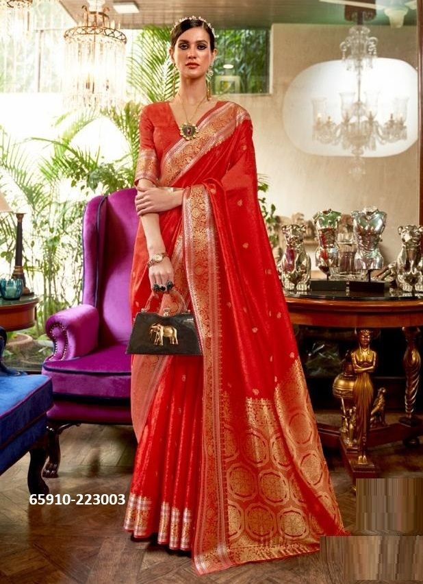 KALLAVI SILK - Catalog # 65910 (Set of 5 Sarees) KALLAVI SILK - Catalog # 65910 (Set of 5 Sarees)