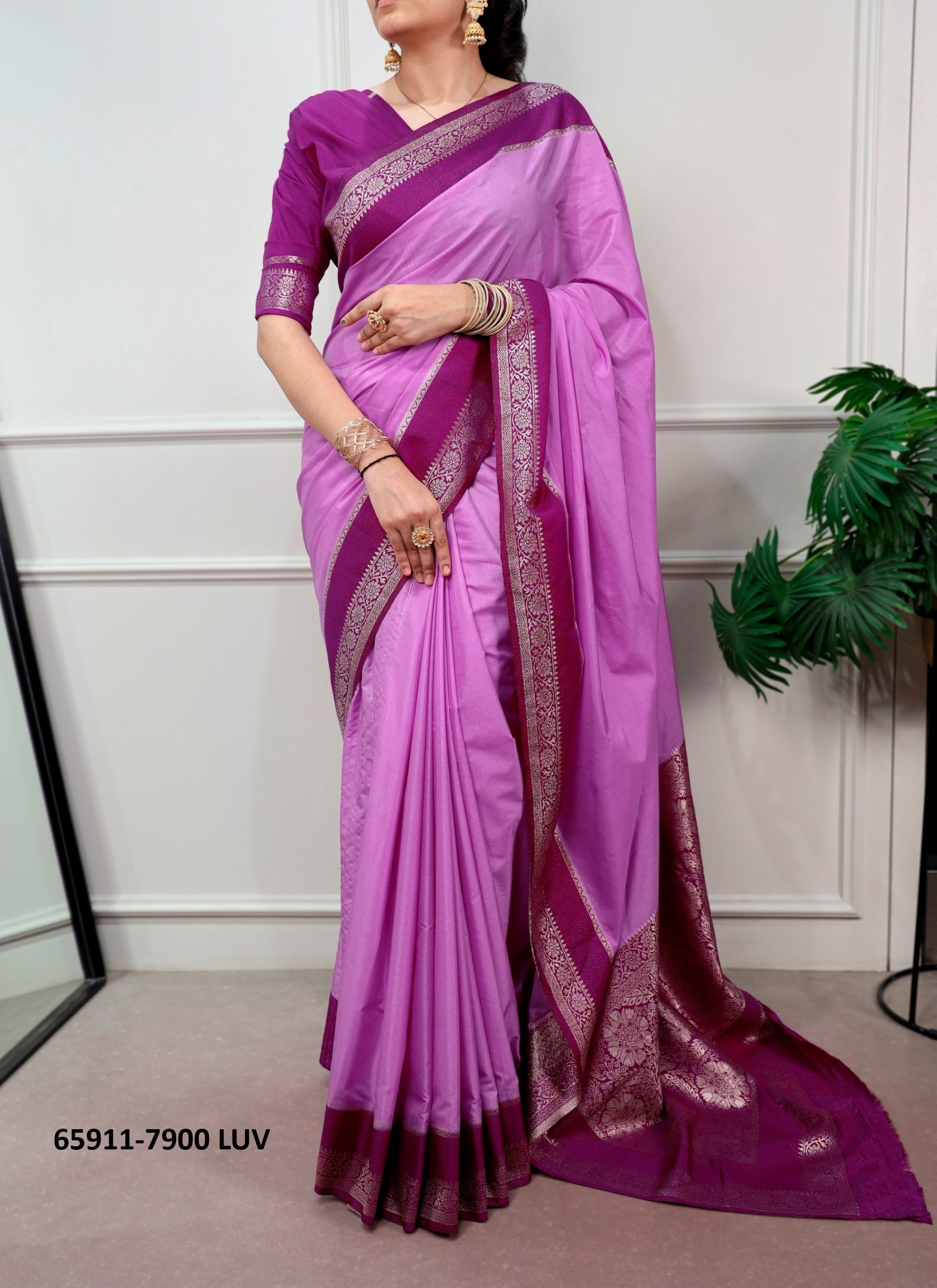 SERIES 7900 - Catalog # 65911 (Set of 2 Sarees) SERIES 7900 - Catalog # 65911 (Set of 2 Sarees)