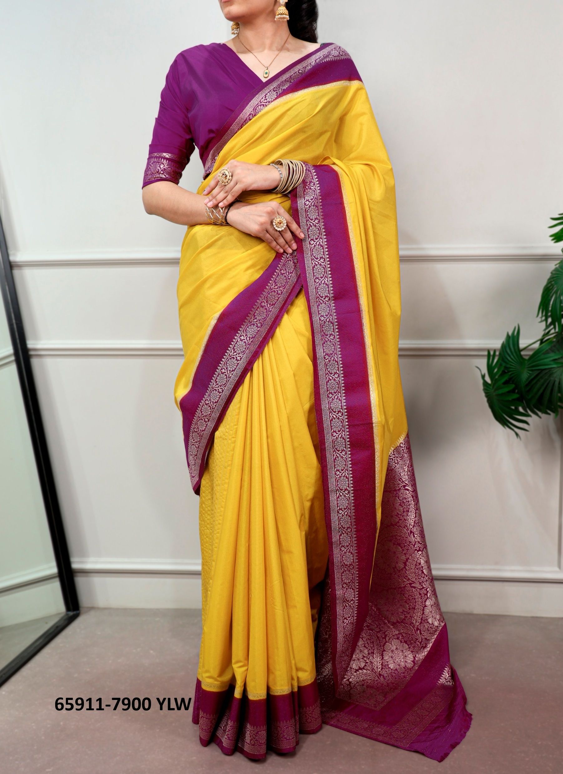 SERIES 7900 - Catalog # 65911 (Set of 2 Sarees) SERIES 7900 - Catalog # 65911 (Set of 2 Sarees)