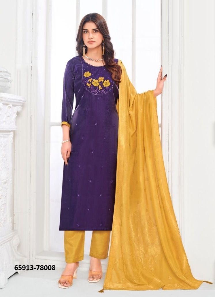 MUMKIN - Catalog # 65913 (Set of 12 Readymade Salwar Suits) MUMKIN - Catalog # 65913 (Set of 12 Readymade Salwar Suits)