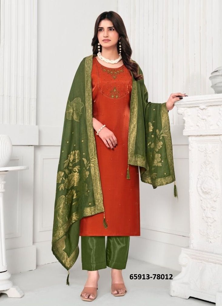 MUMKIN - Catalog # 65913 (Set of 12 Readymade Salwar Suits) MUMKIN - Catalog # 65913 (Set of 12 Readymade Salwar Suits)