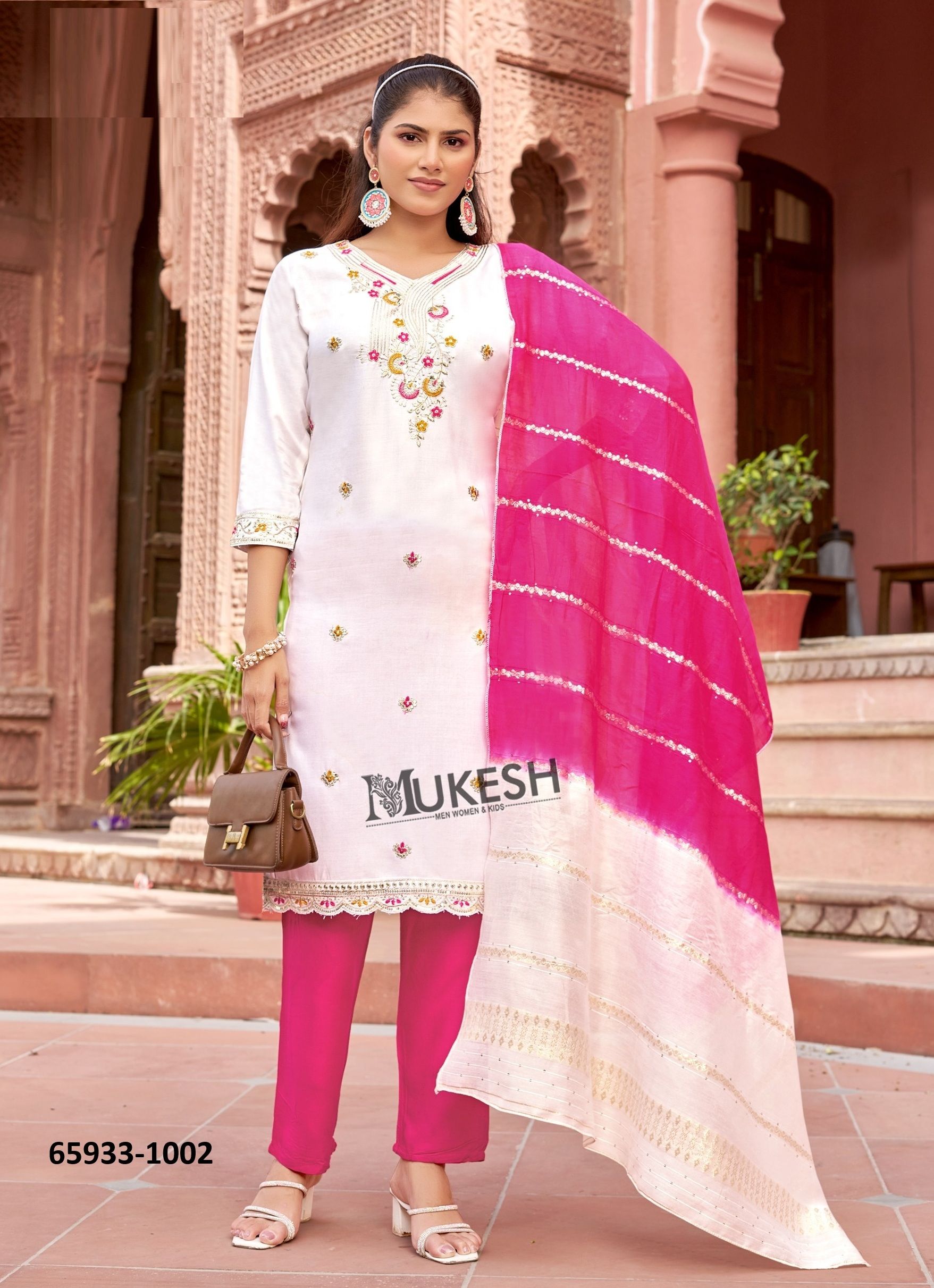 TANYA - Catalog # 65933 (Set of 8 Readymade Salwar Suits