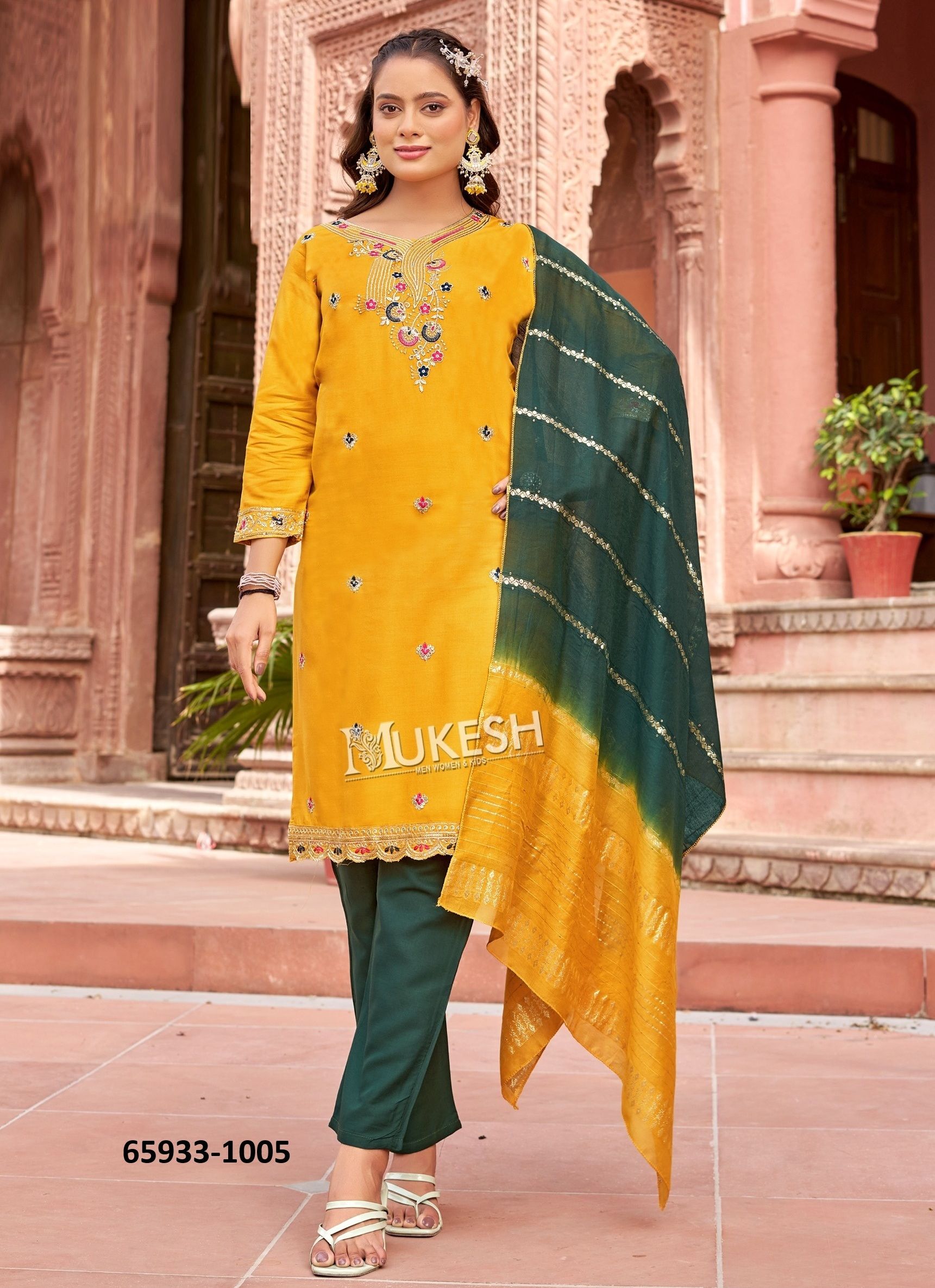 TANYA - Catalog # 65933 (Set of 8 Readymade Salwar Suits